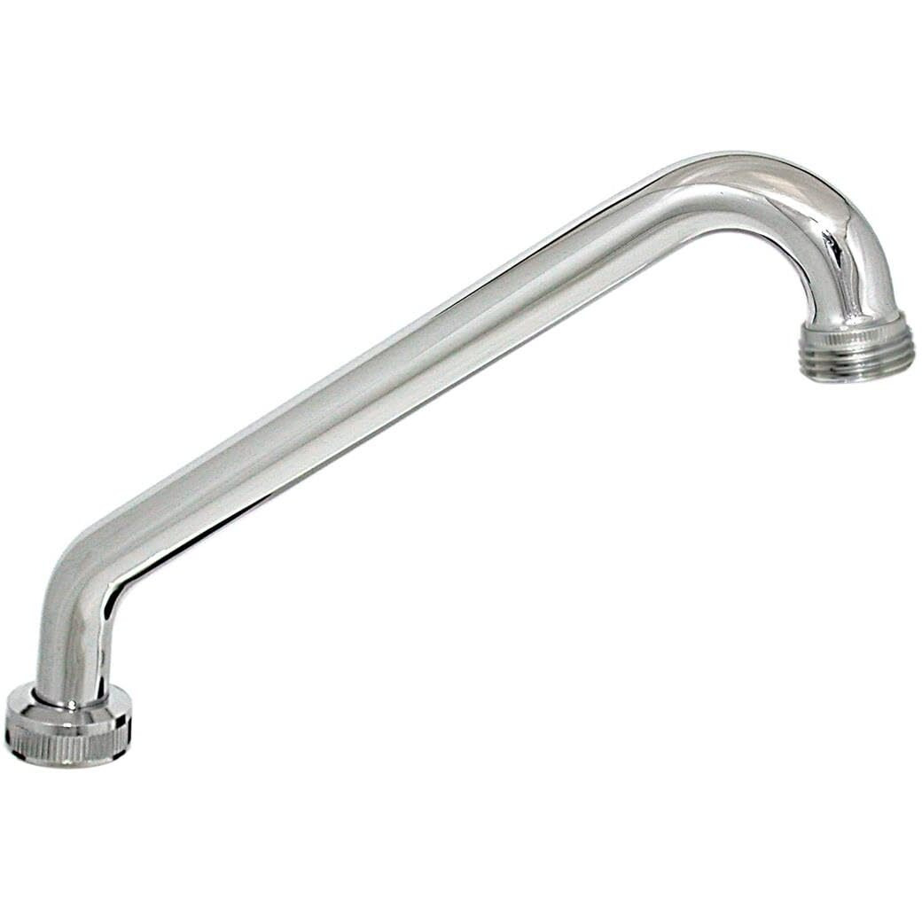 SPOUT 8 TUBULAR  WT  MTL