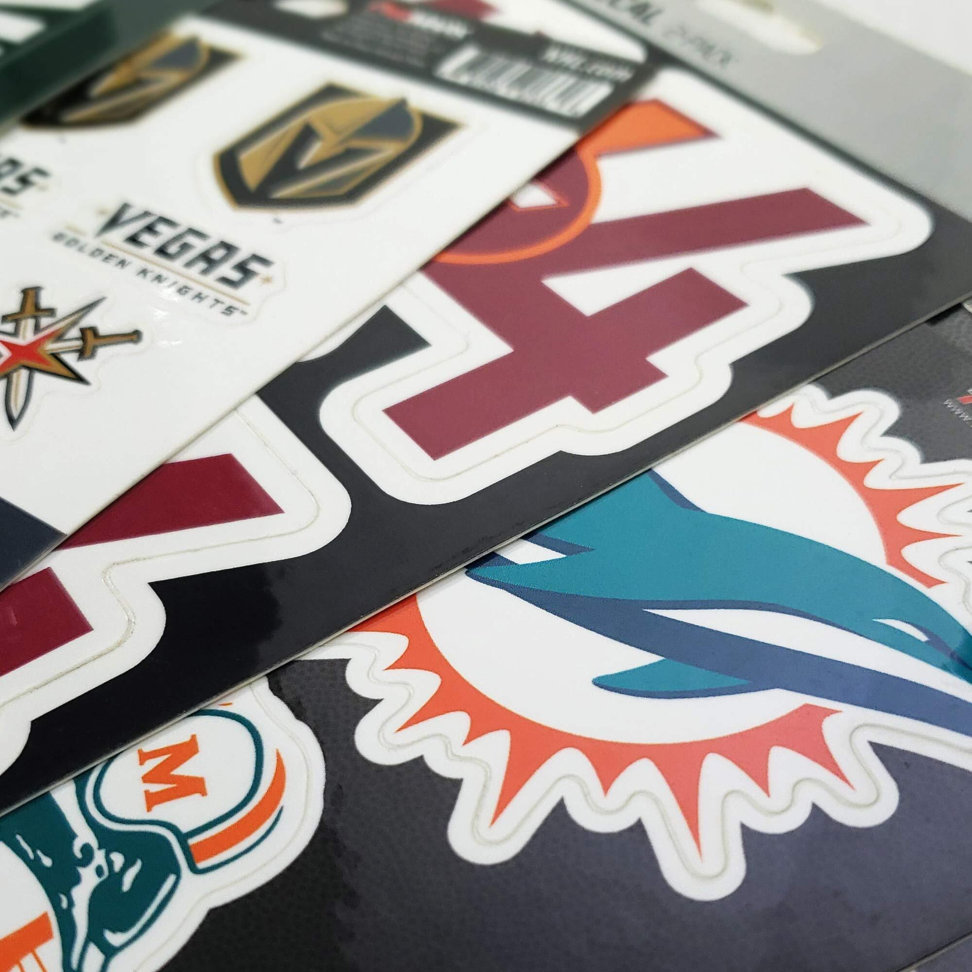 Philadelphia Flyers Decal Die Cut Team 3 Pack