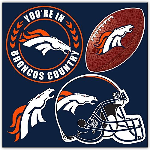 Denver Broncos Magnet Kit 4 Piece CO