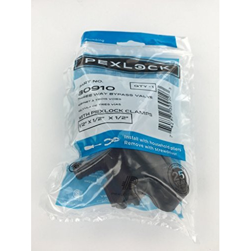 PEX BYPASS VALVE 1/2" (Pack of 1)