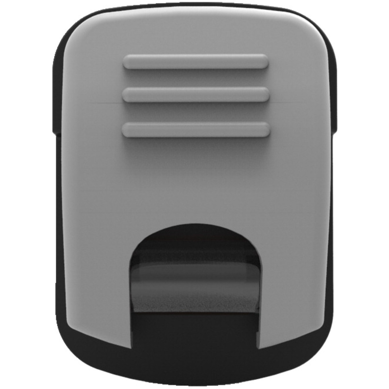 Advantus Grip-A-Clip Magnetic, 20 Sheet Capacity, Silver/Black, Pack of 10