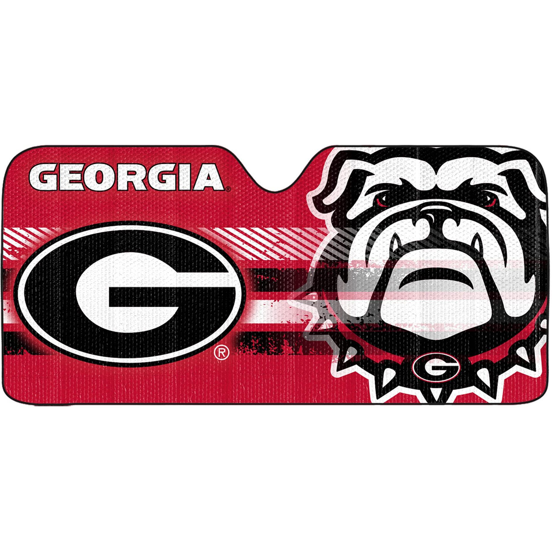 Georgia Bulldogs Auto Sun Shade 59x27