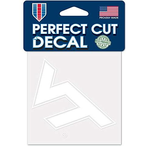 Virginia Tech Hokies Decal 4x4 Perfect Cut White