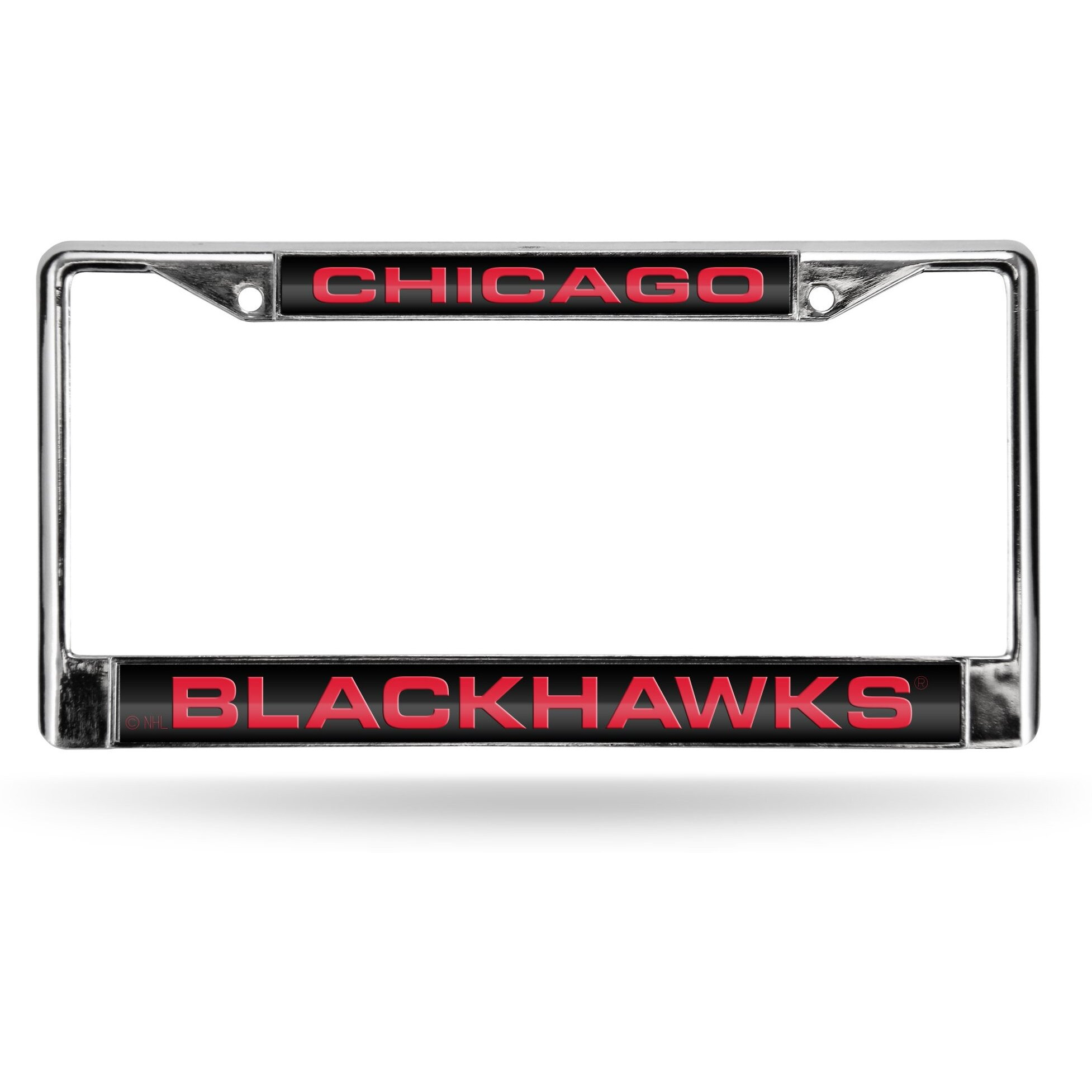 Chicago Blackhawks License Plate Frame Laser Cut