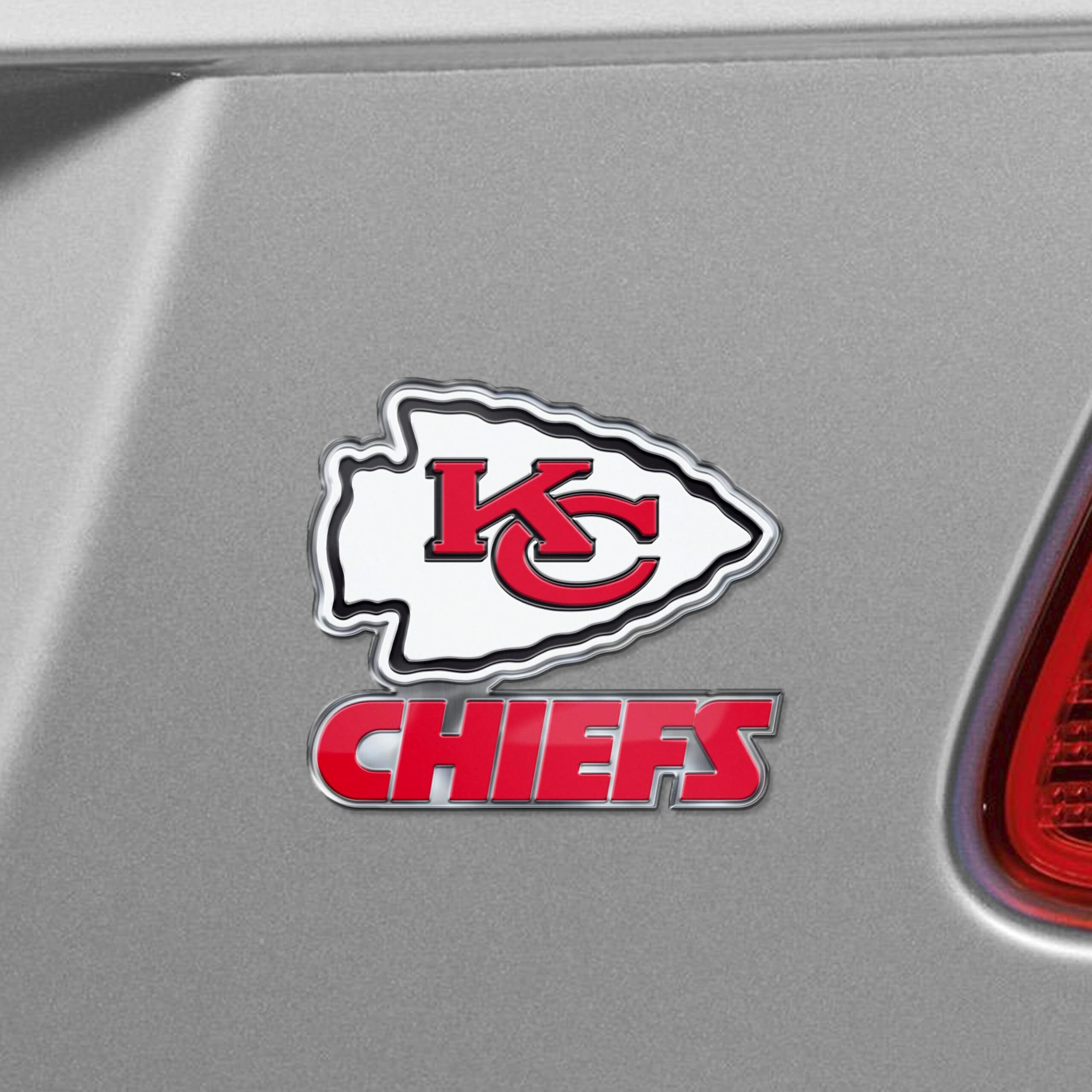 Kansas City Chiefs Auto Emblem Color Alternate Logo