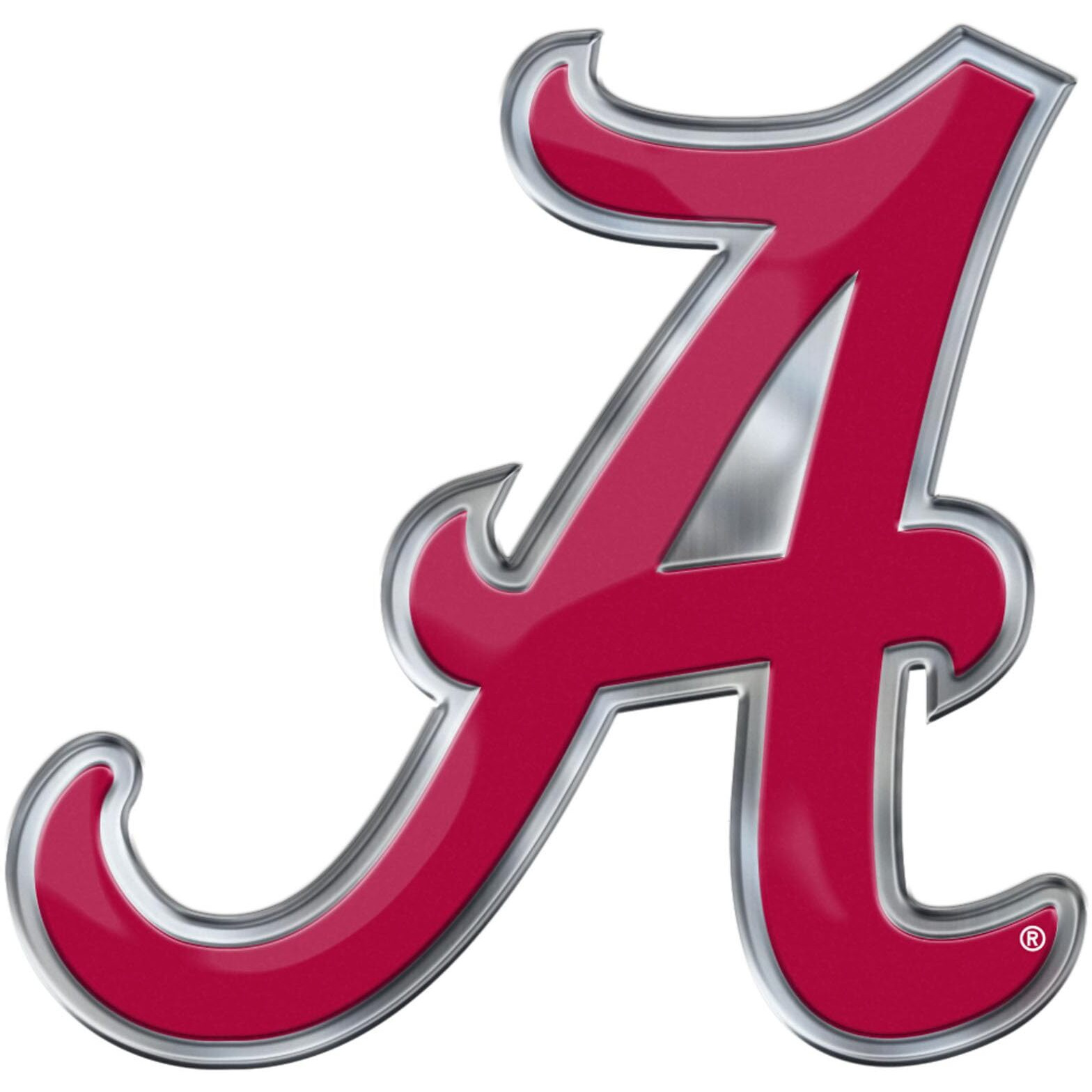 Alabama Crimson Tide Auto Emblem Color Alternate Logo