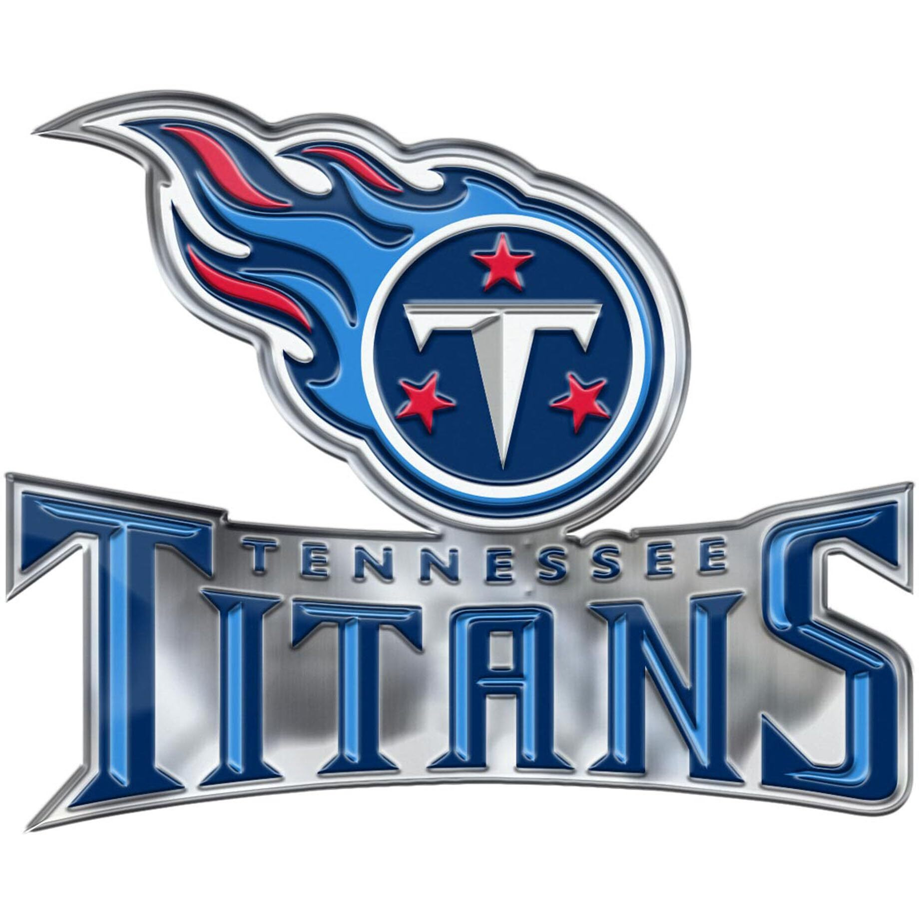 Tennessee Titans Auto Emblem Color Alternate Logo