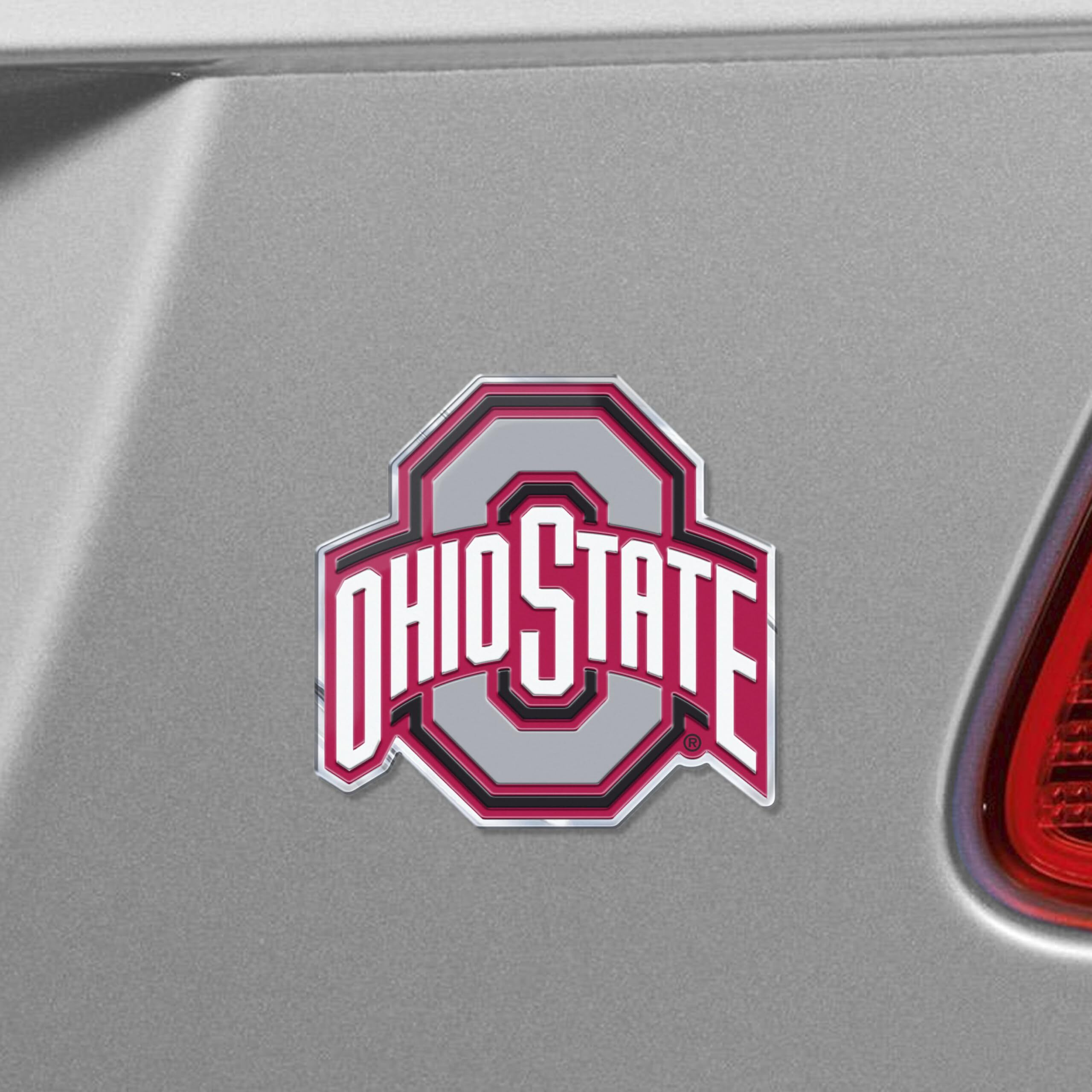 Ohio State Buckeyes Auto Emblem Color Alternate Logo