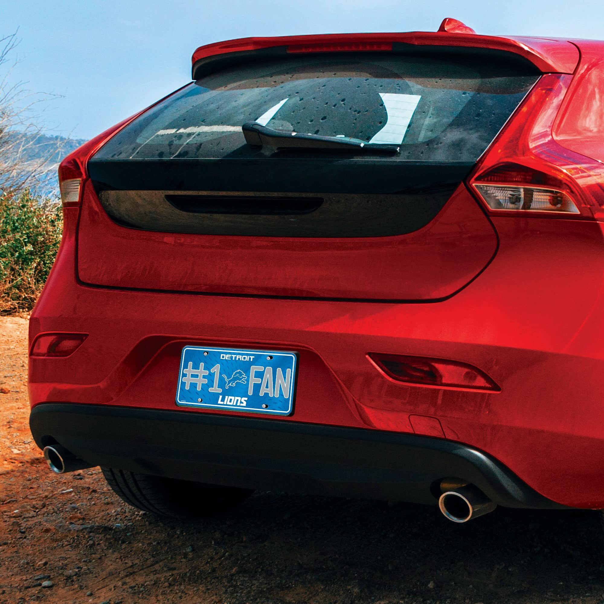 Detroit Lions License Plate 1 Fan