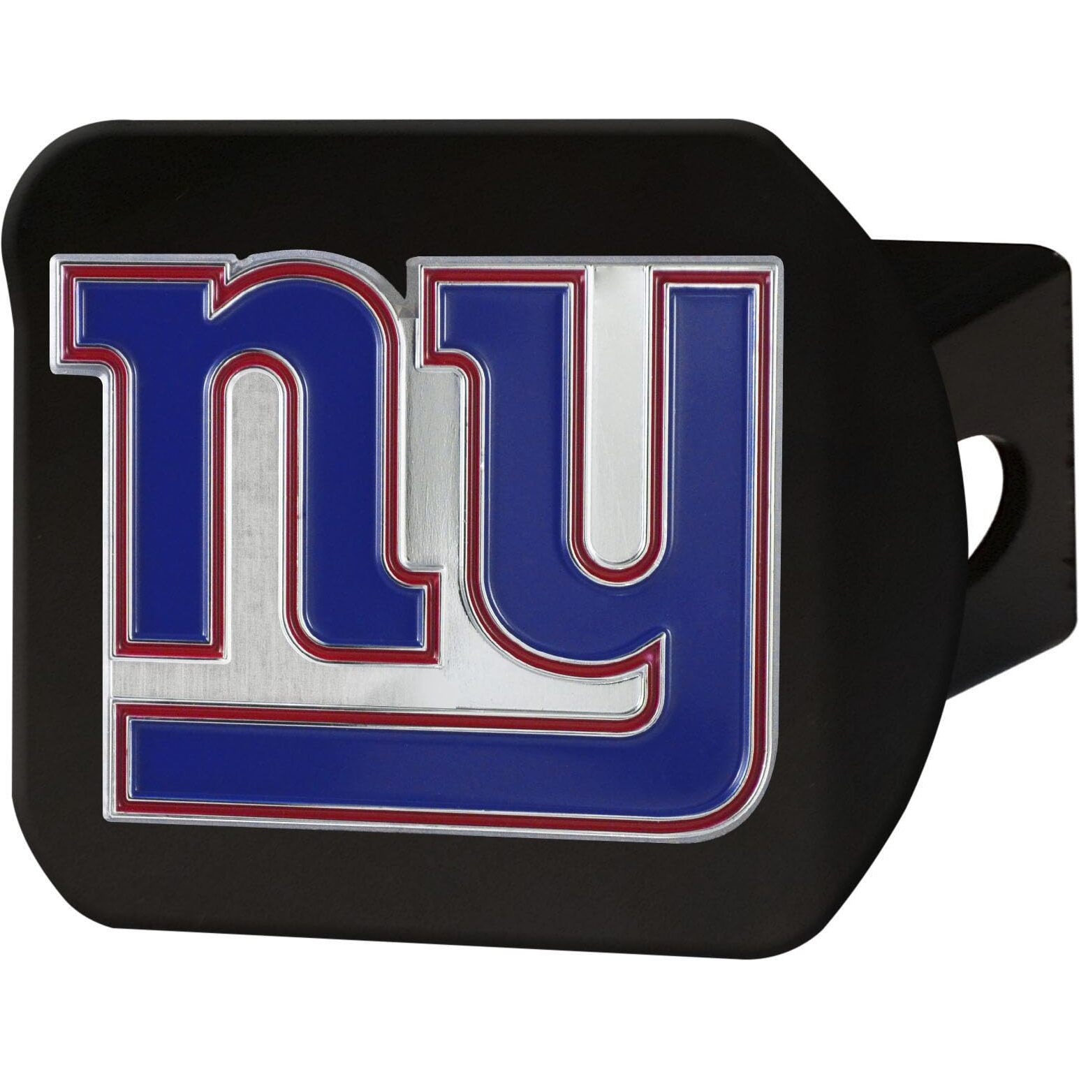New York Giants Hitch Cover Color Emblem on Black