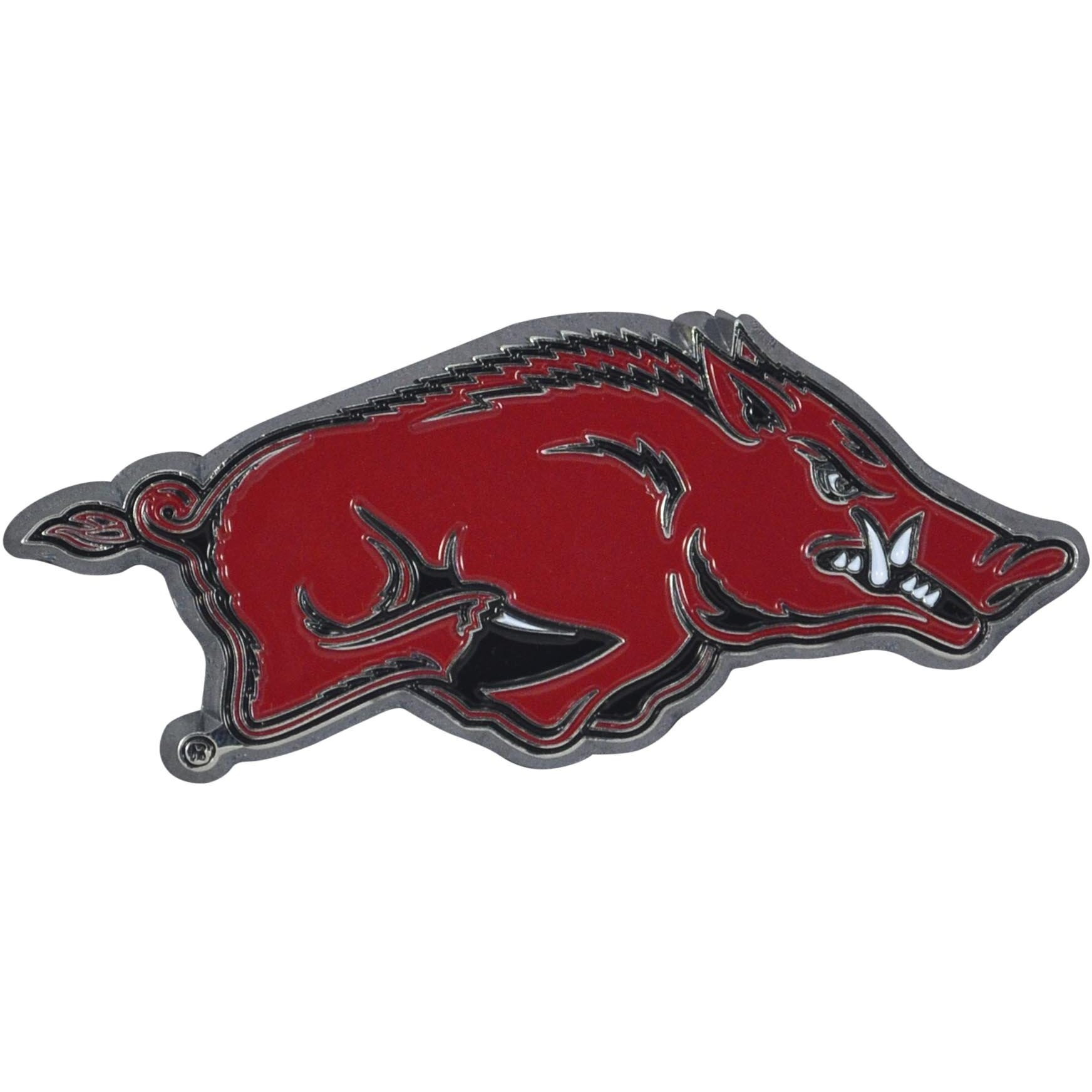 Arkansas Razorbacks Auto Emblem Premium Metal Color Special Order