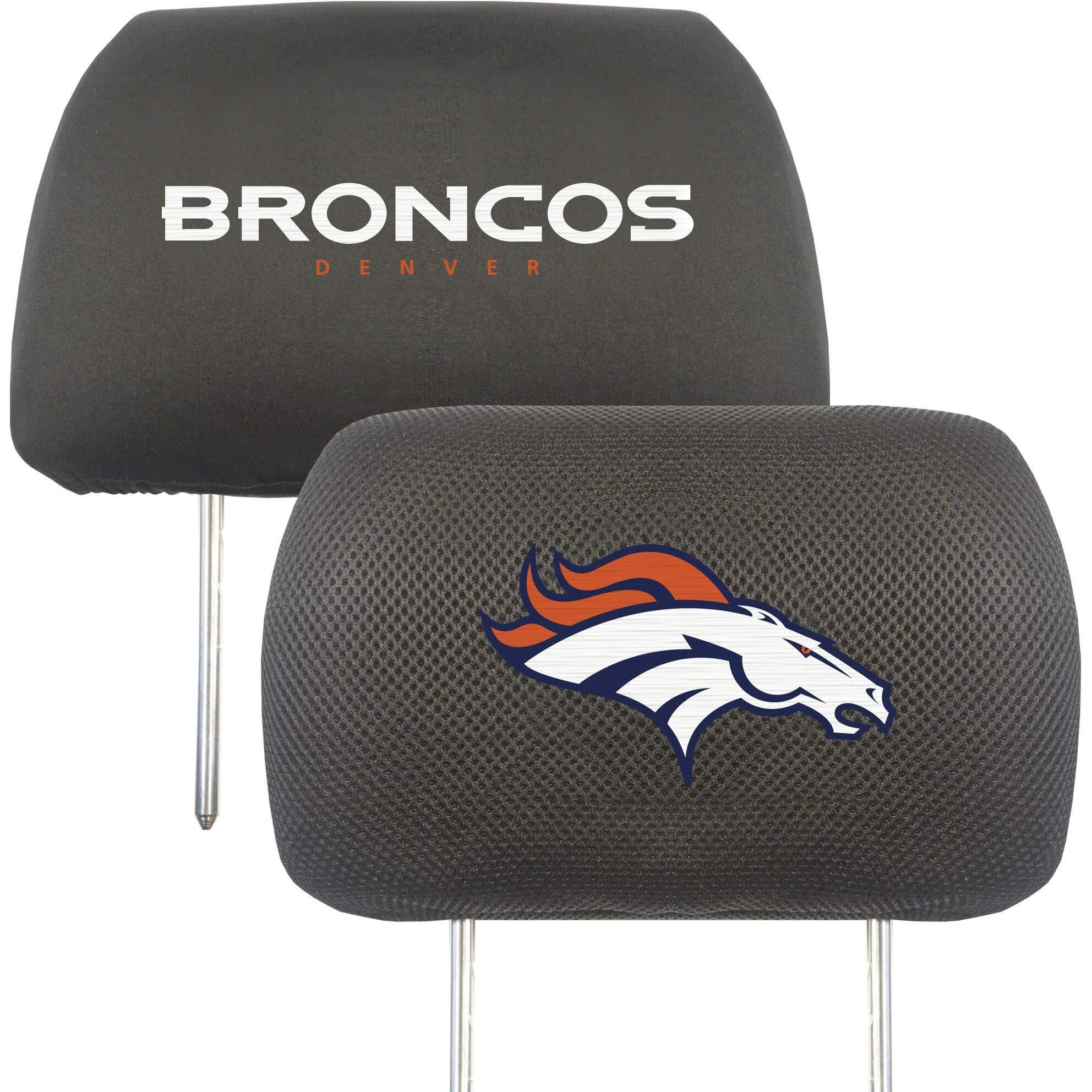 Denver Broncos Headrest Covers FanMats