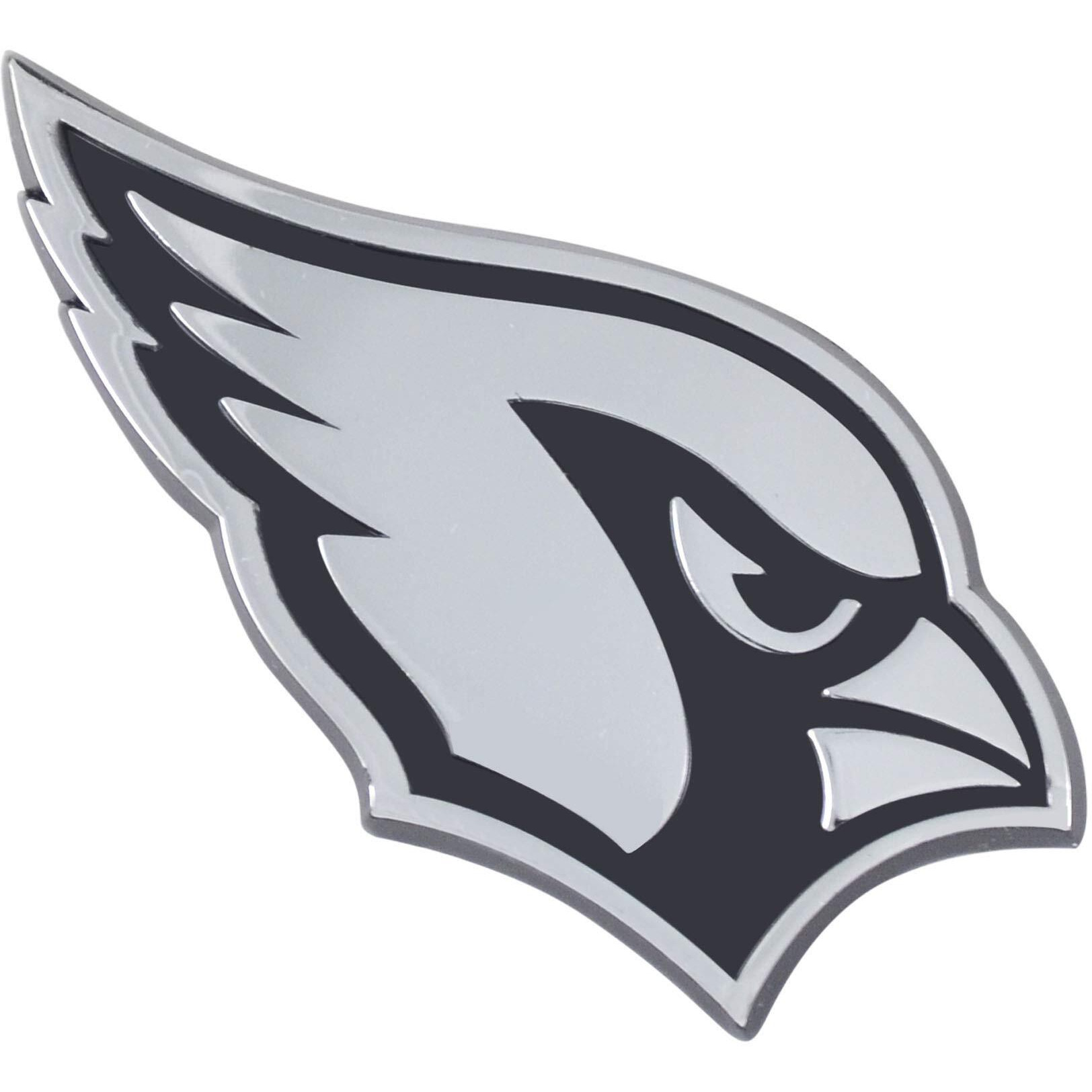 Arizona Cardinals Auto Emblem Premium Metal Chrome