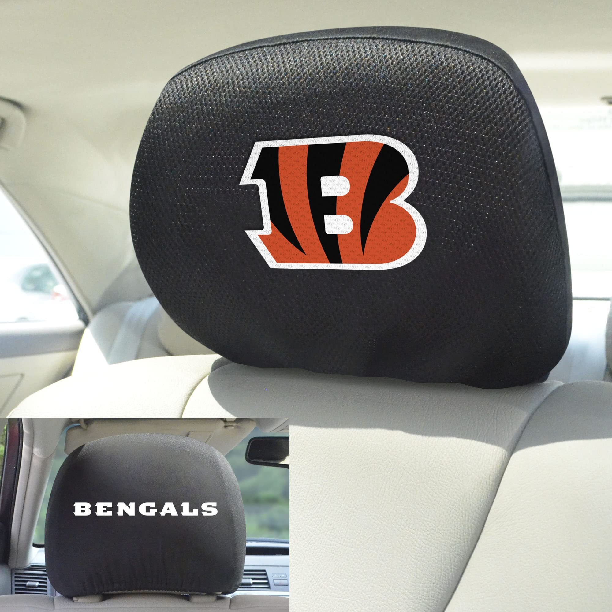Cincinnati Bengals Headrest Covers FanMats