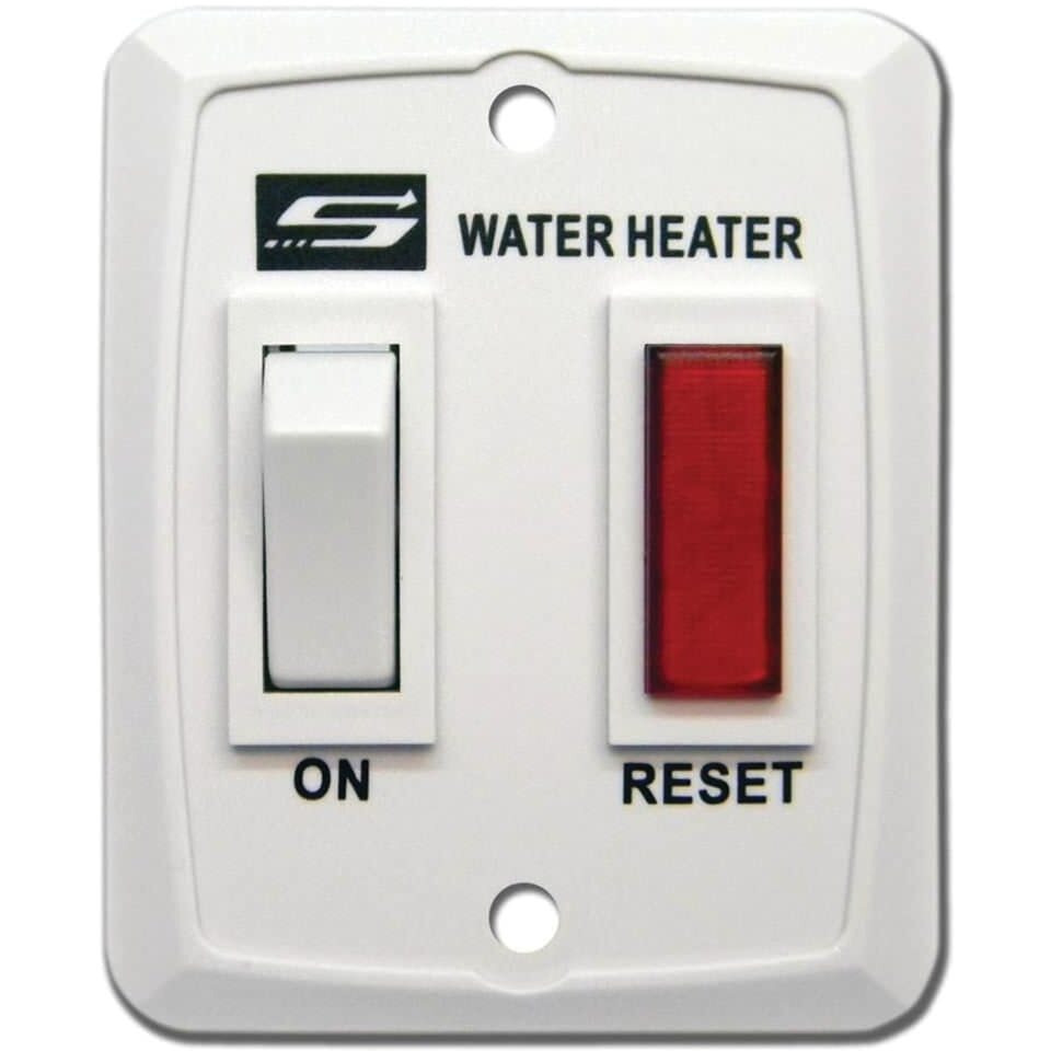 WHITE ON/OFF SWITCH/PLATE