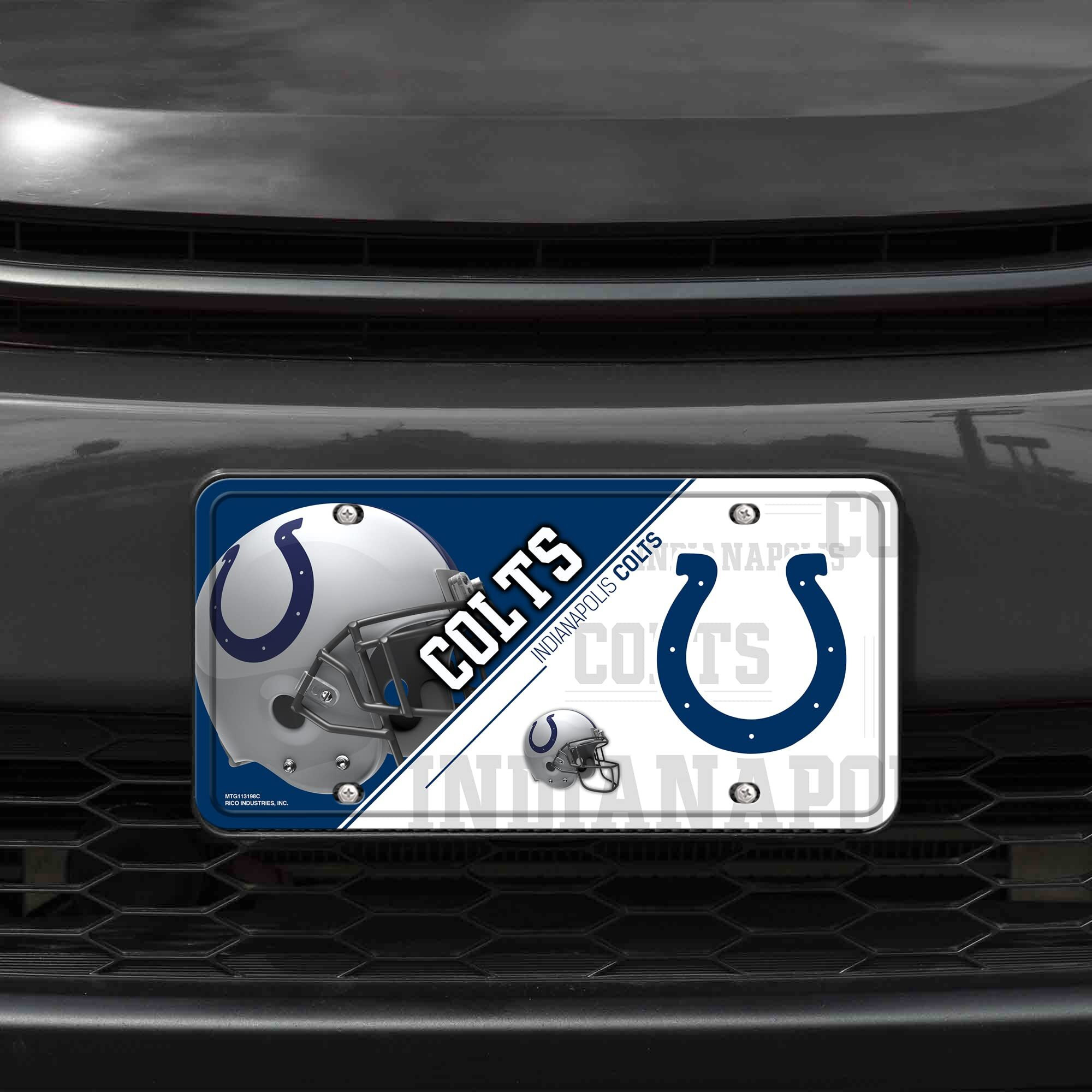 Indianapolis Colts License Plate Metal