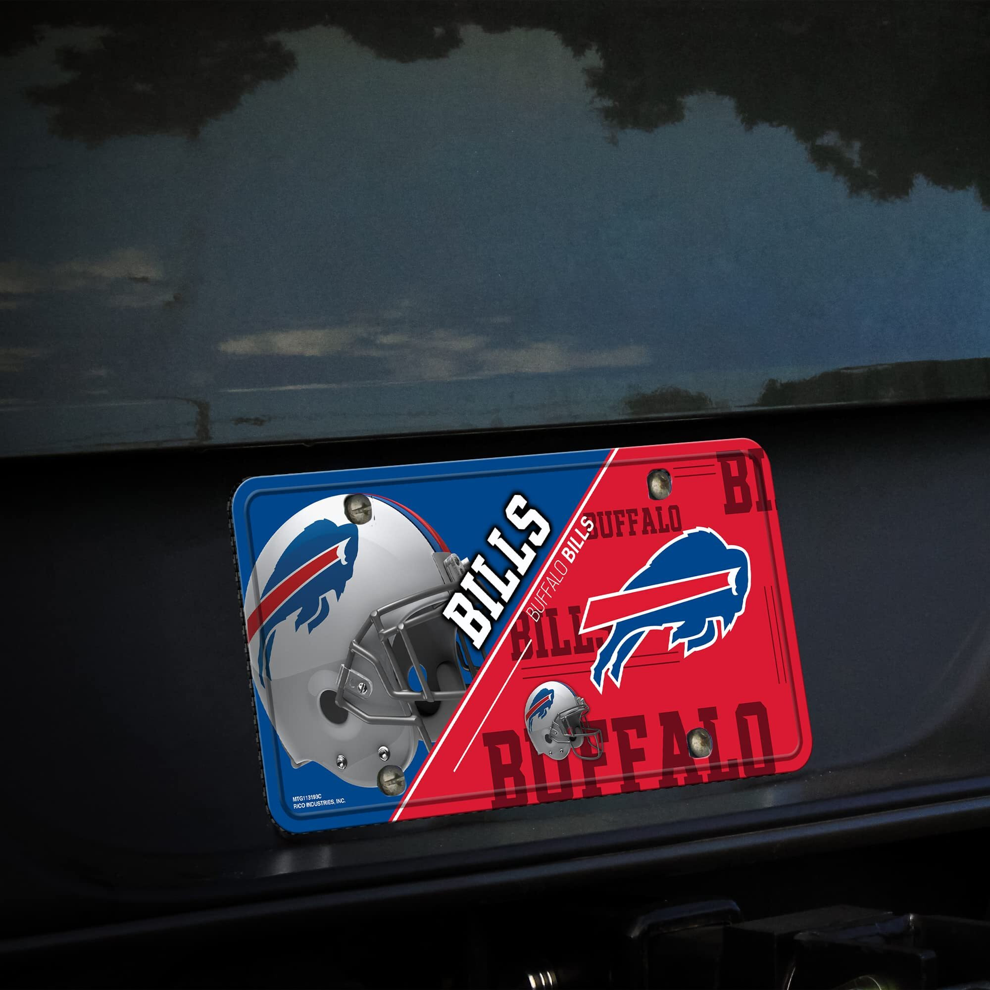 Buffalo Bills License Plate Metal
