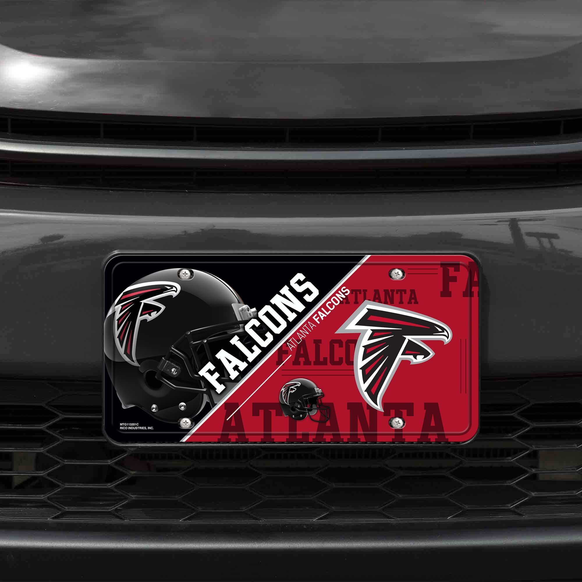 Atlanta Falcons License Plate Metal