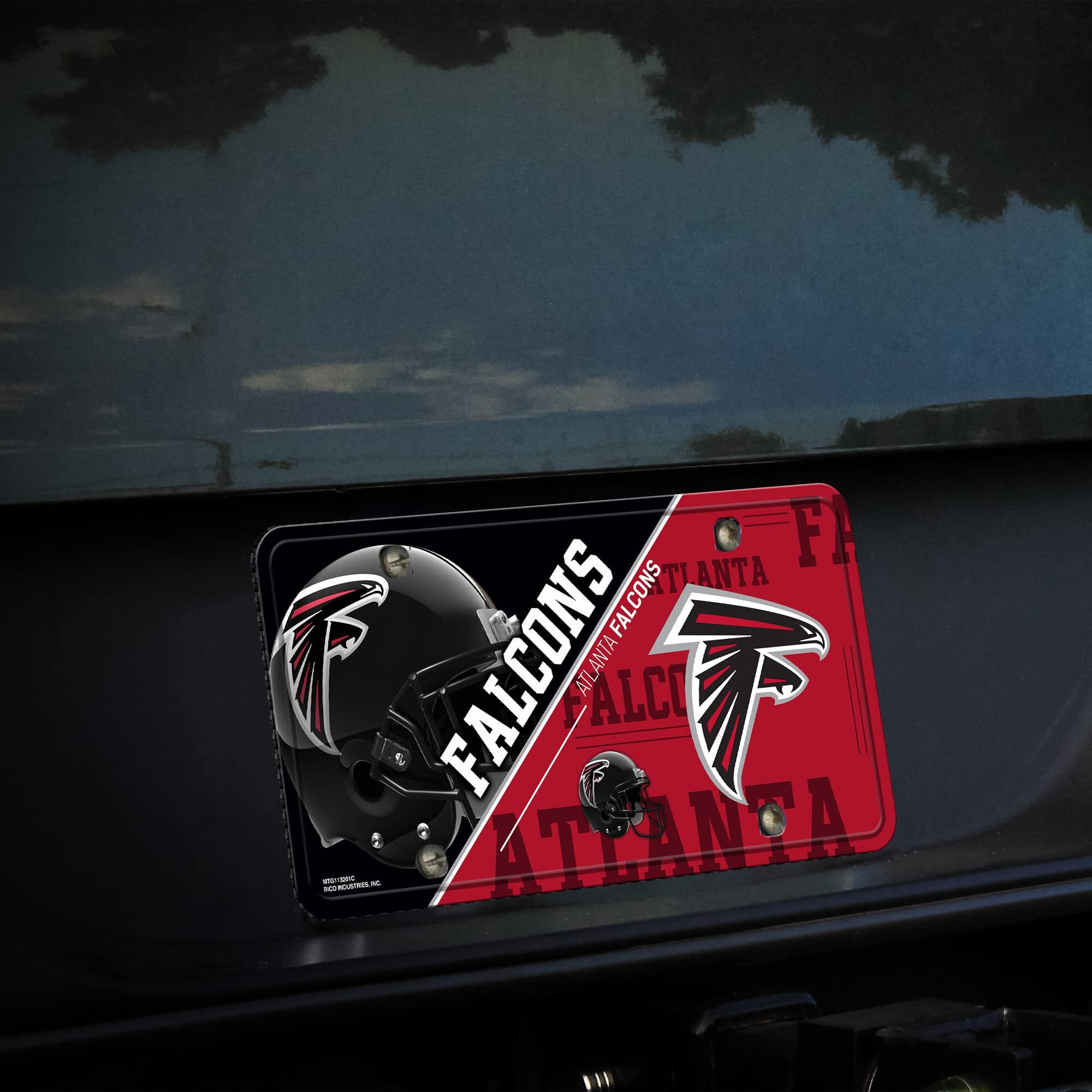Atlanta Falcons License Plate Metal