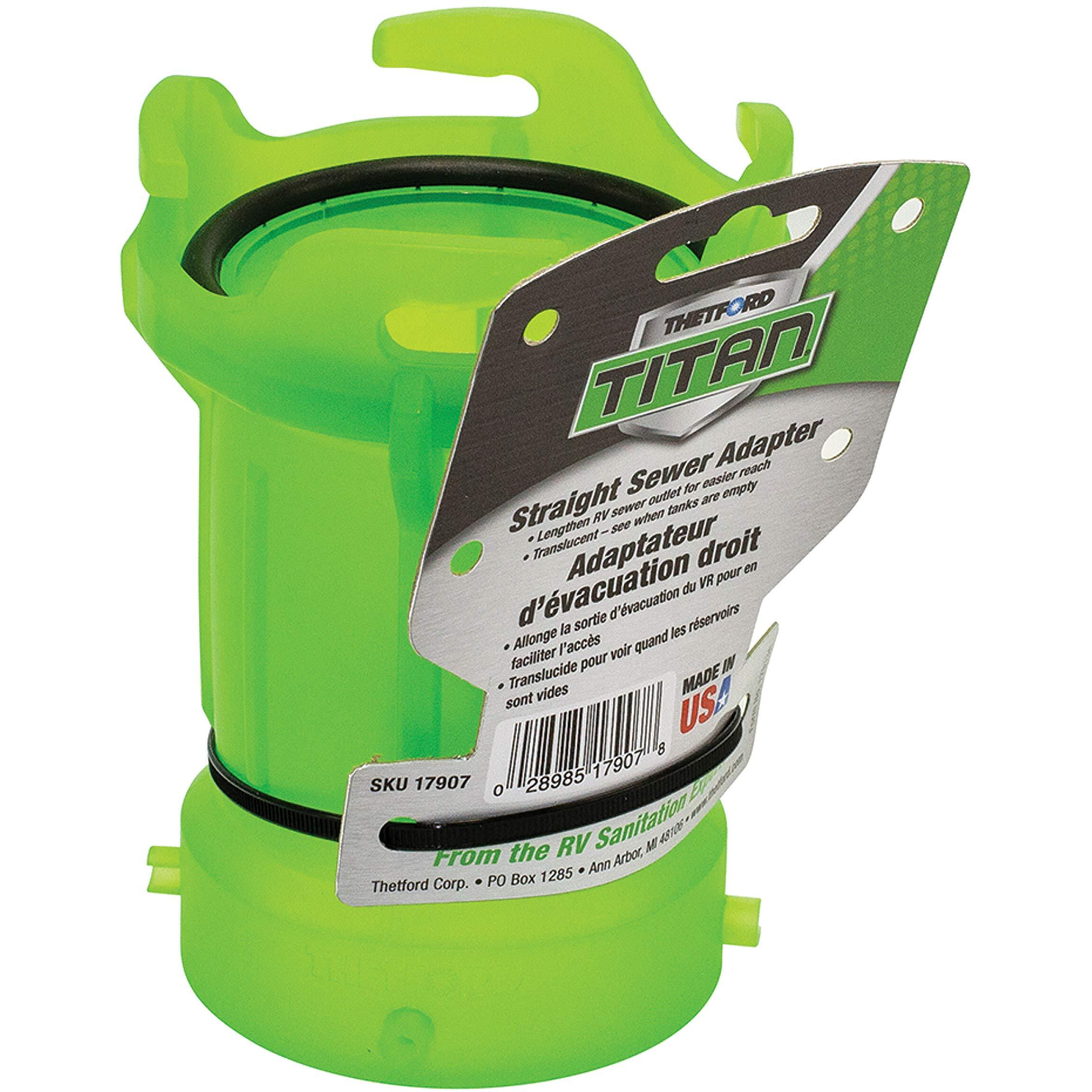 TITAN STRAIGHT SEWER ADAPTER