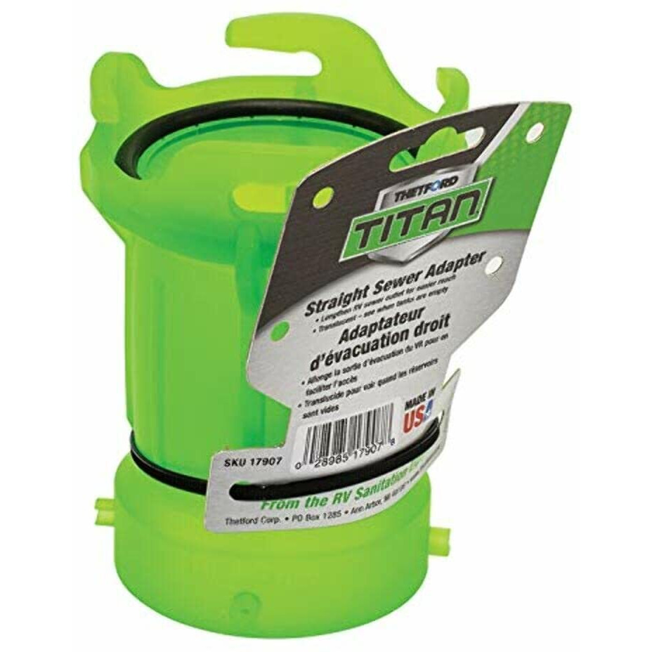 TITAN STRAIGHT SEWER ADAPTER