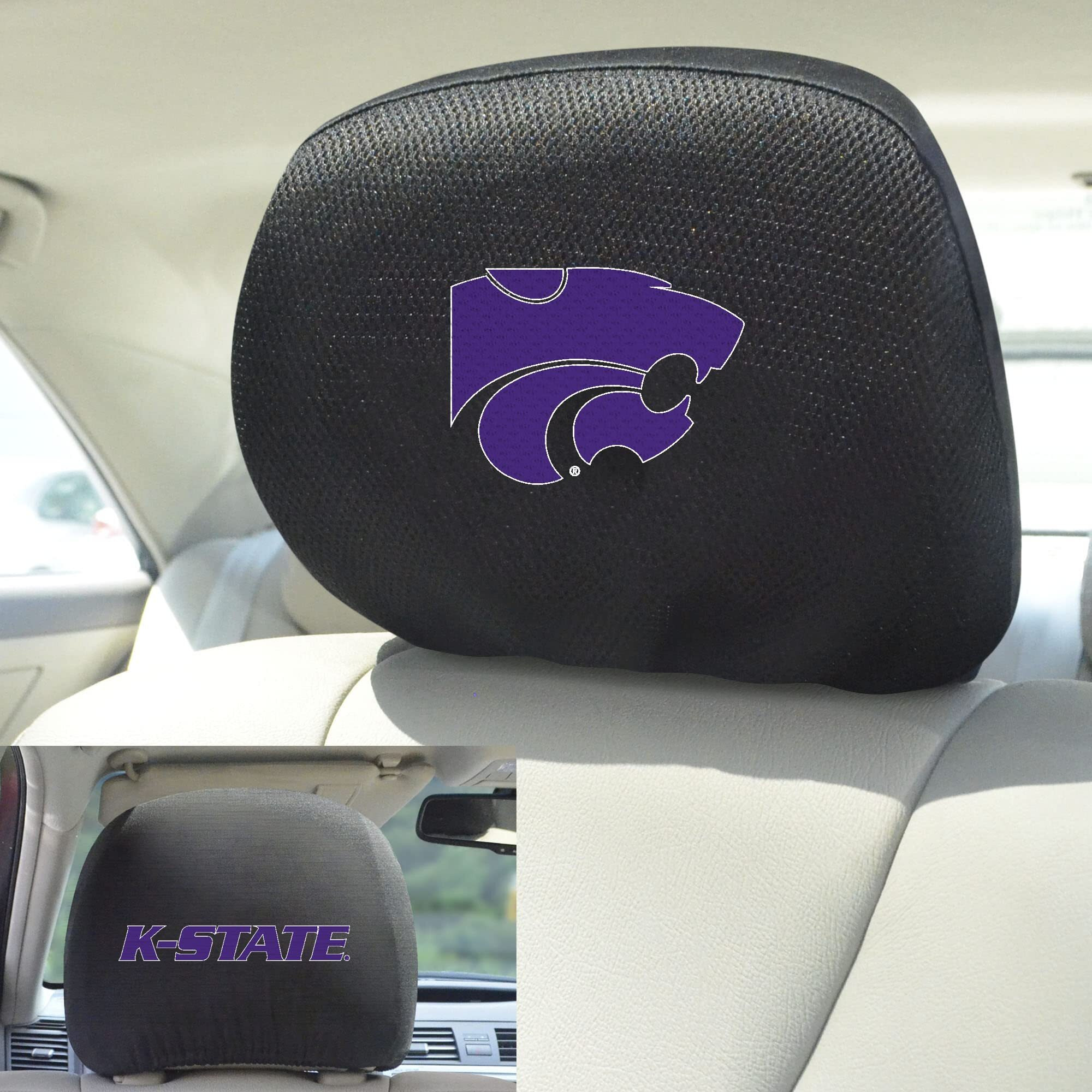 Kansas State Wildcats Headrest Covers FanMats