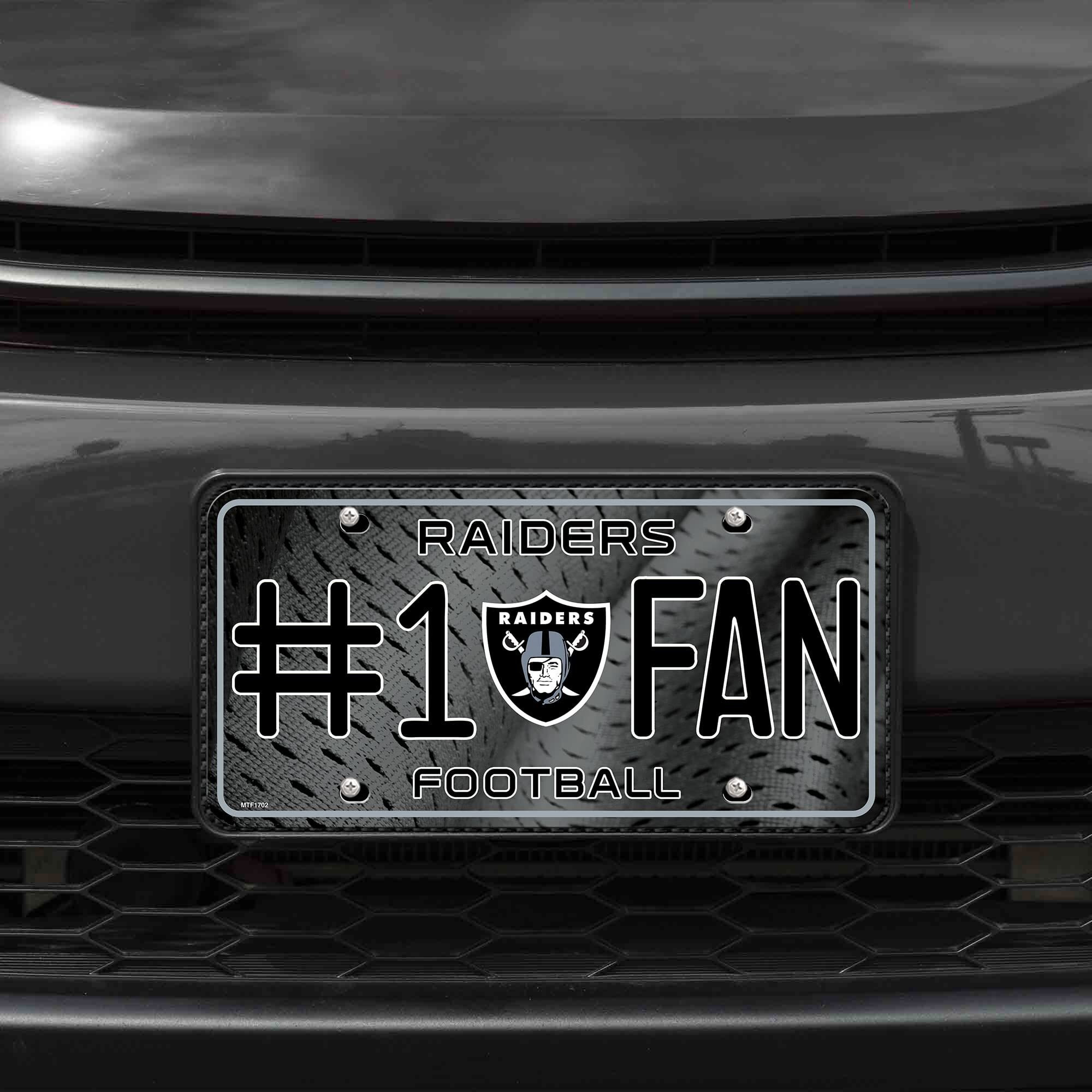 Las Vegas Raiders License Plate 1 Fan