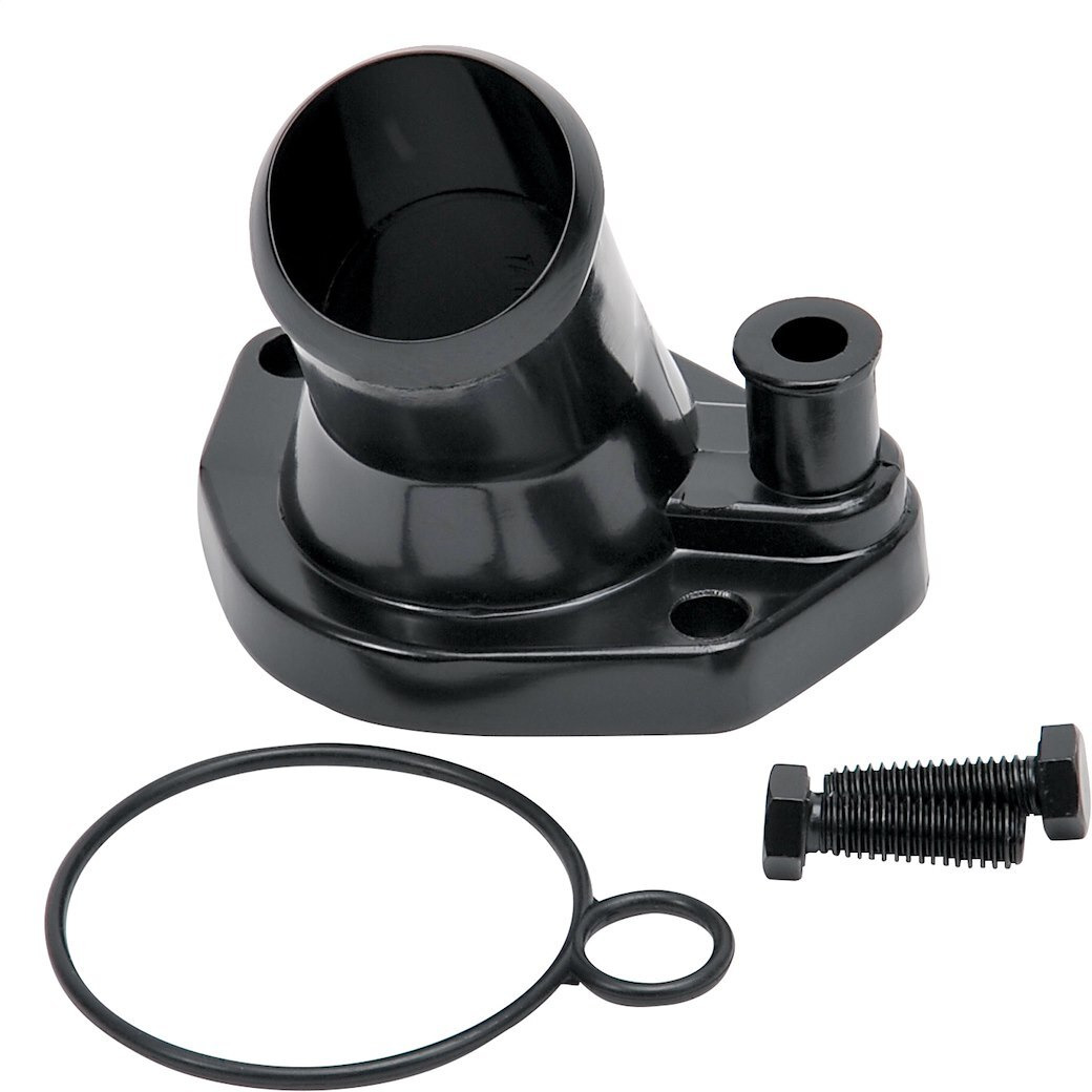 WATER NECK STEEL  BLK  SBF WINDSOR