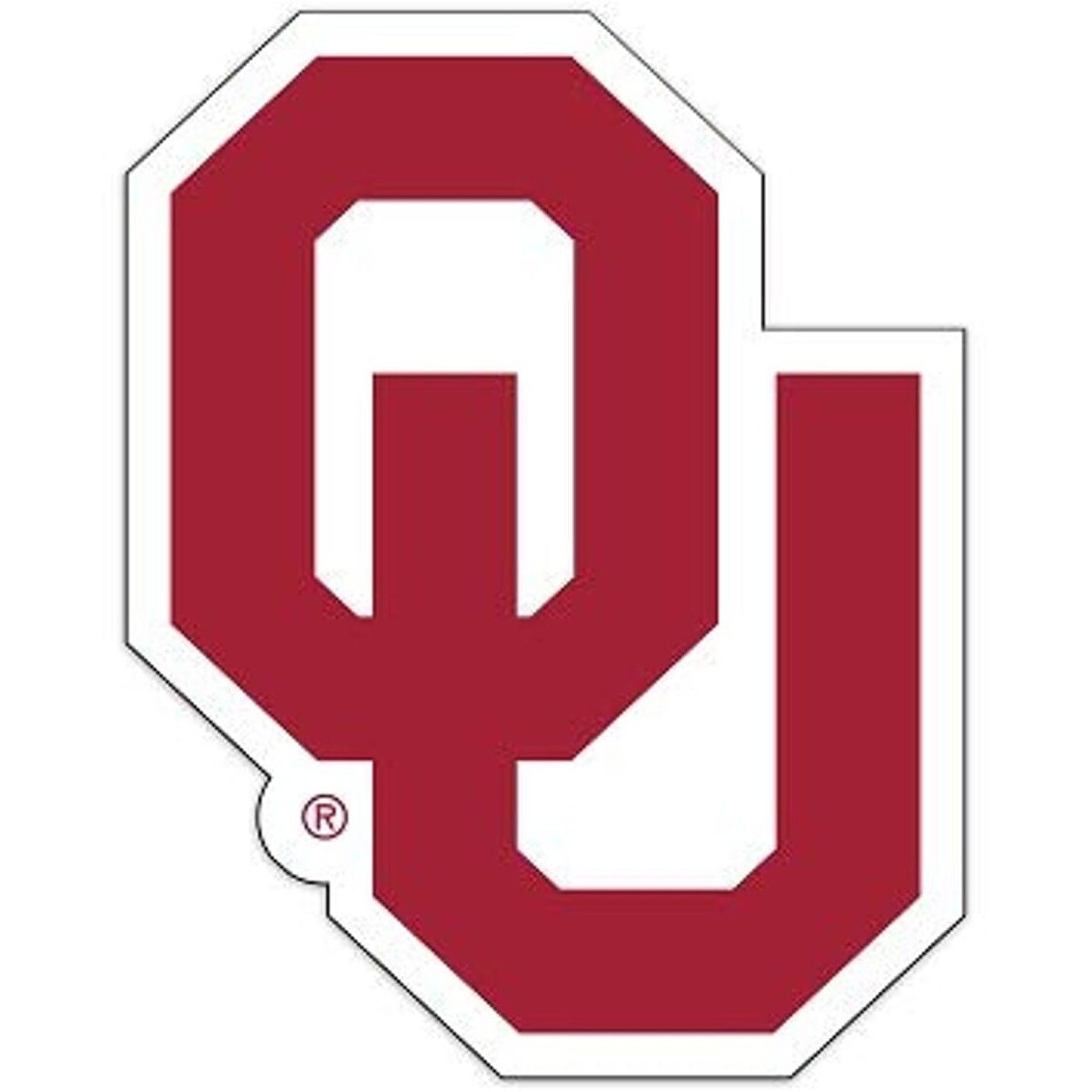 Oklahoma Sooners Magnet Car Style 12 Inch CO