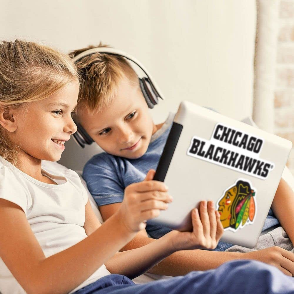 Chicago Blackhawks Decal Multi Use Fan 3 Pack