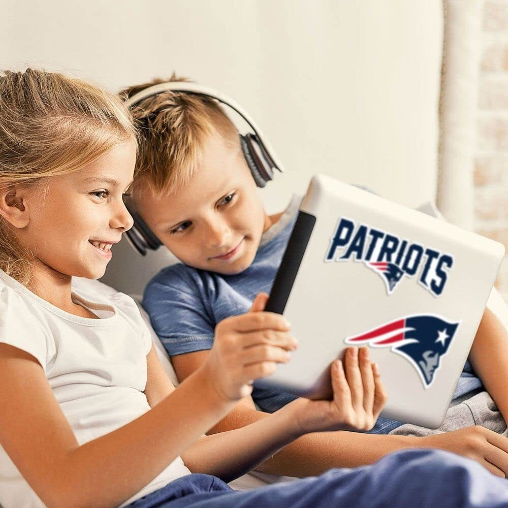 New England Patriots Decal Multi Use Fan 3 Pack