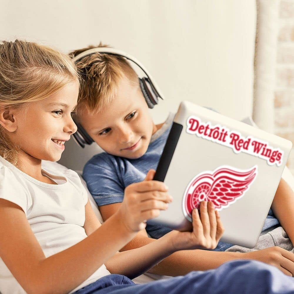 Detroit Red Wings Decal Multi Use Fan 3 Pack