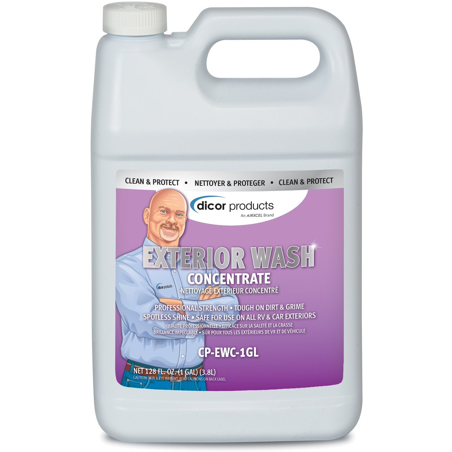 Dicor CP-EWC-1GL Exterior Wash Concentrate - 1 Gallon