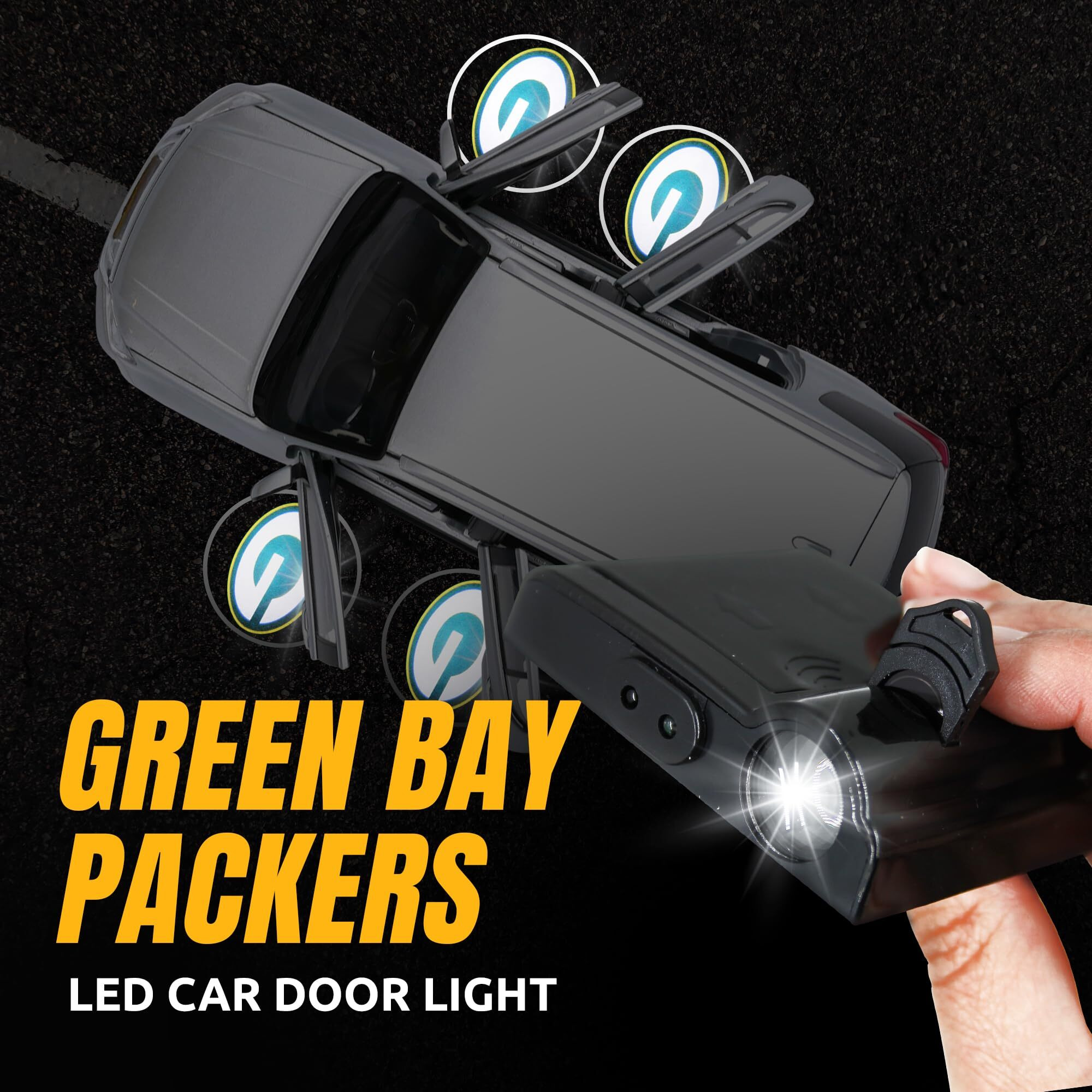 Green Bay Packers Car Door Light LED