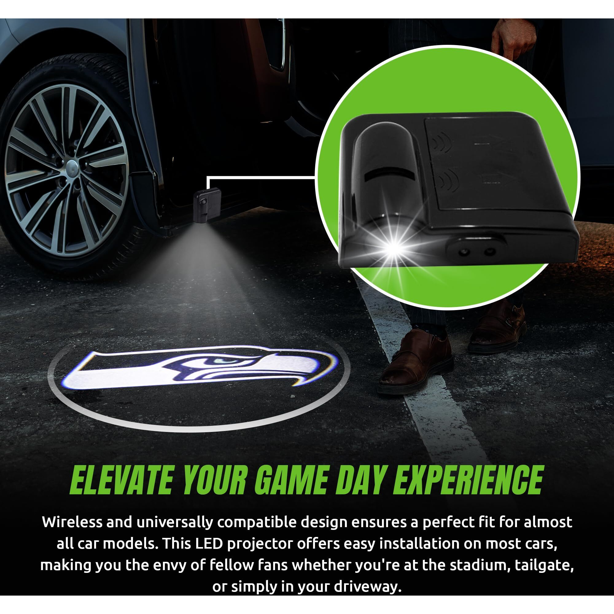 Seattle Seahawks Car Door Light LED