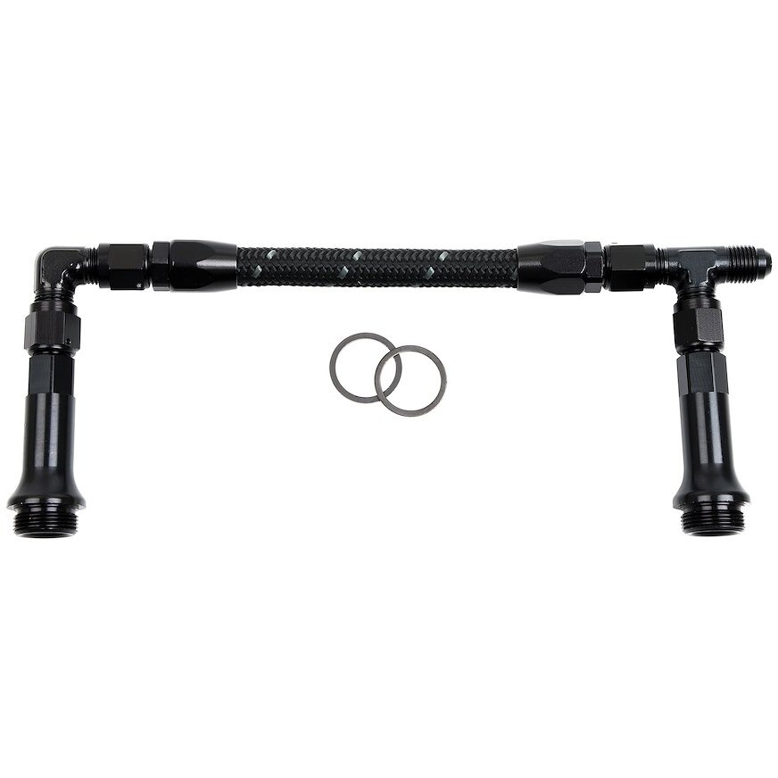 -8AN BK DUAL INLET HOLLEY  ULTRA HP
