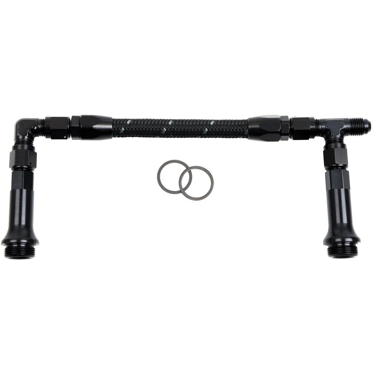 -8AN BK DUAL INLET HOLLEY  ULTRA HP