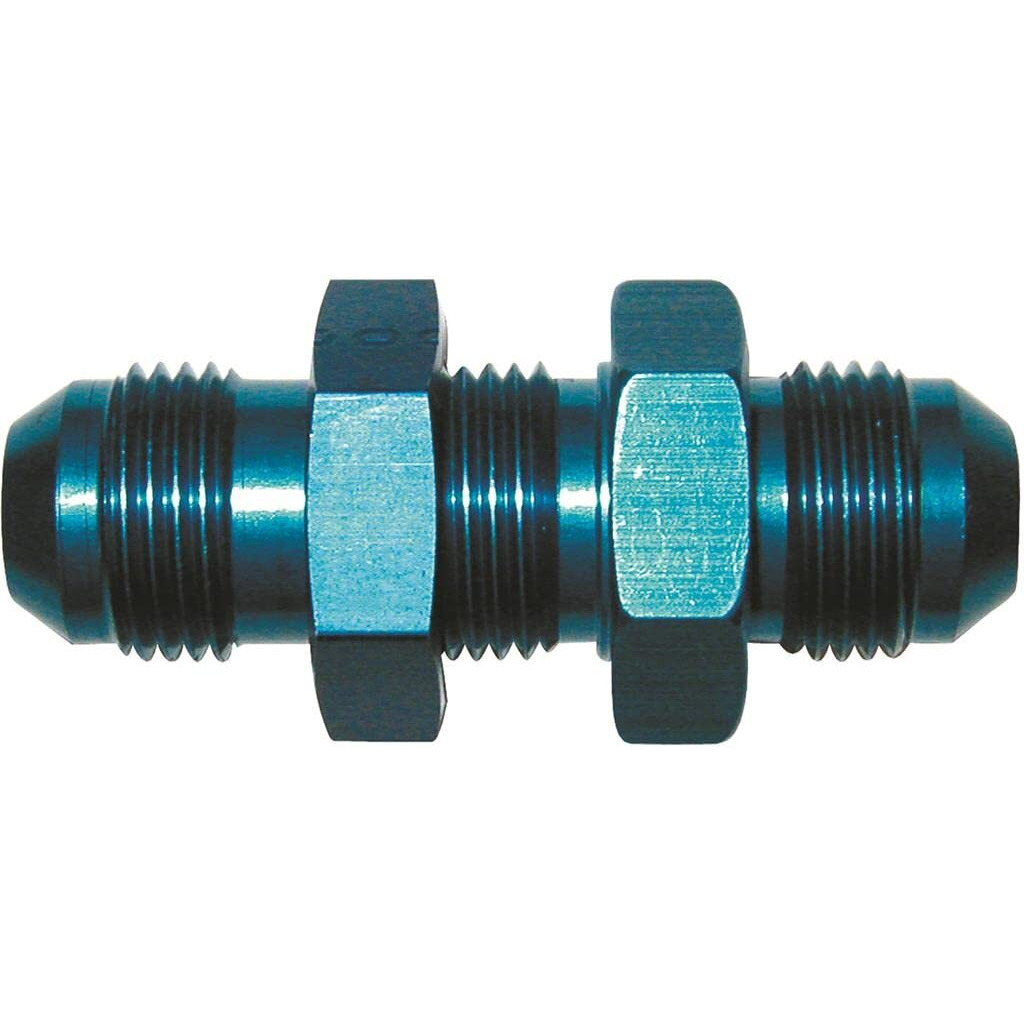 -4AN BLU ST BULKHEAD FLARE
