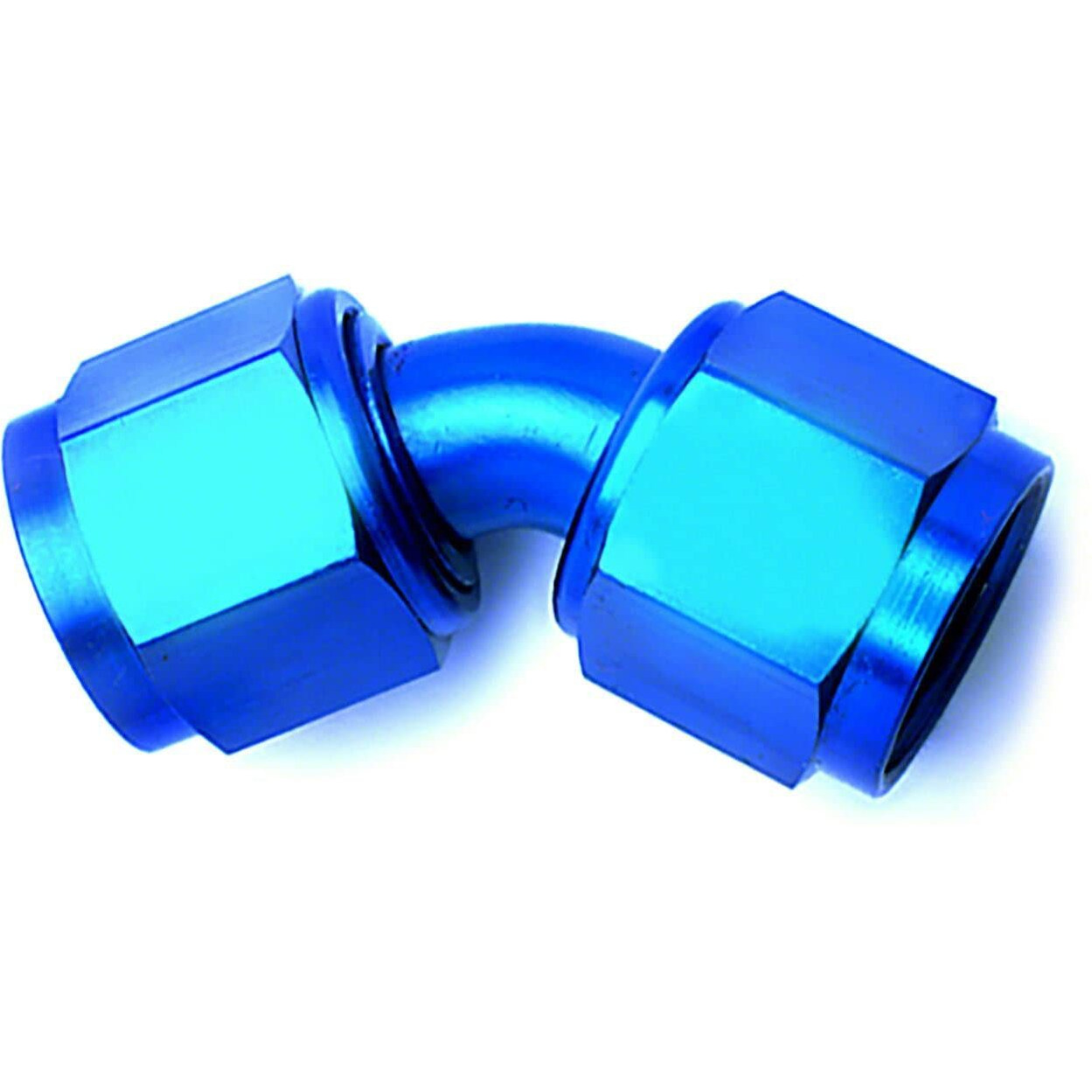 -8AN 45  BLU SWIVEL COUPLER