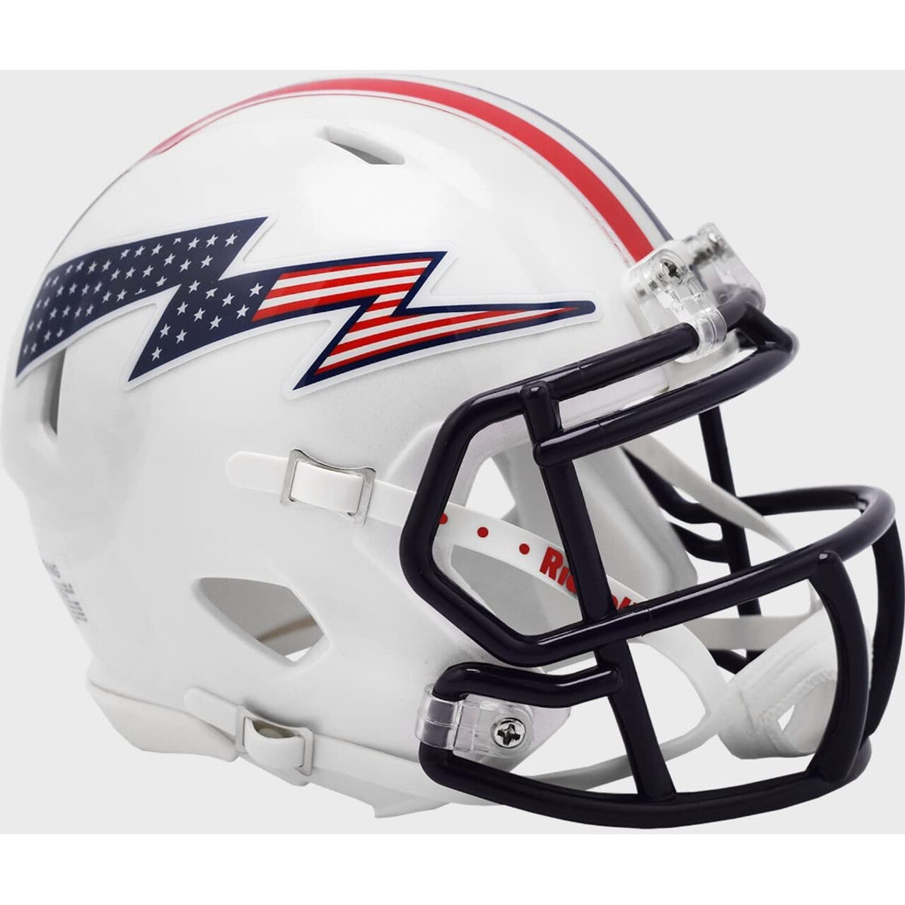 Air Force Falcons Helmet Riddell Replica Mini Speed Style Stars and Stripes Design