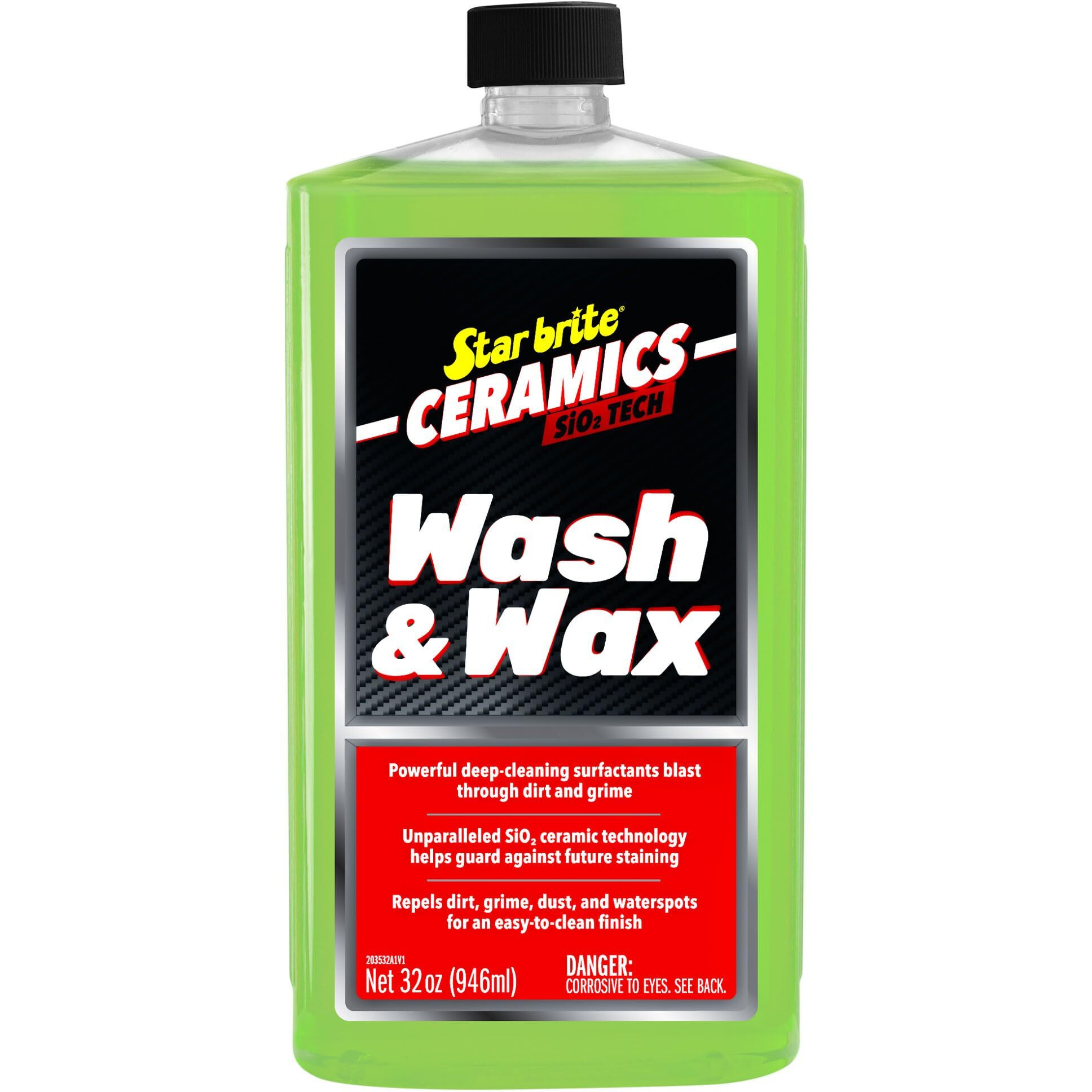 CERAMIC WASH & WAX 32 OZ.
