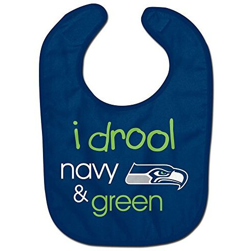 Seattle Seahawks Baby Bib All Pro Style I Drool Design