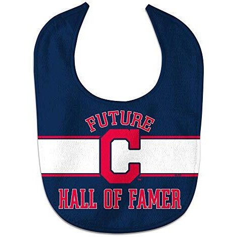 Cleveland Indians Baby Bib All Pro Style Future Hall of Famer Design - Special Order