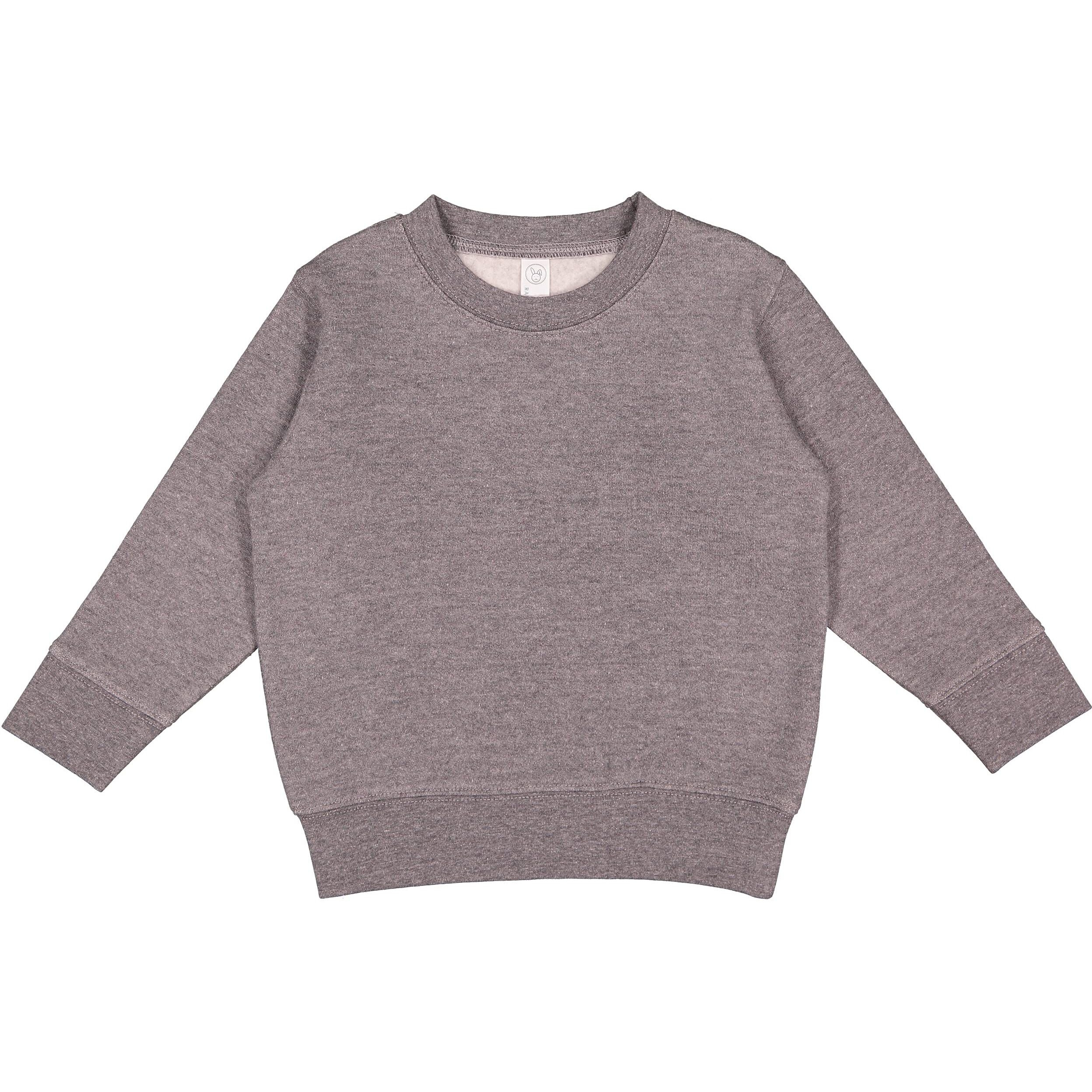 Toddler Fleece Sweatshirt - GRANITE HEATHER - 2T