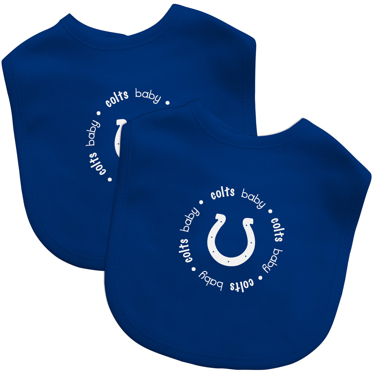 Indianapolis Colts Baby Bib 2 Pack