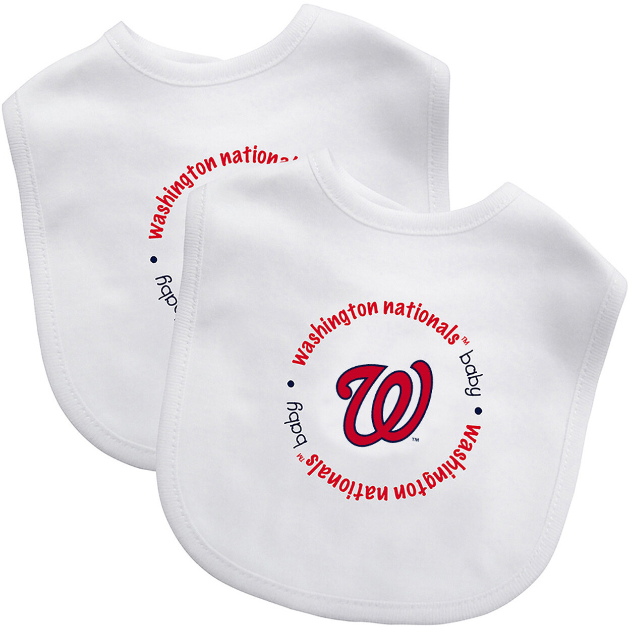 Washington Nationals Baby Bib 2 Pack