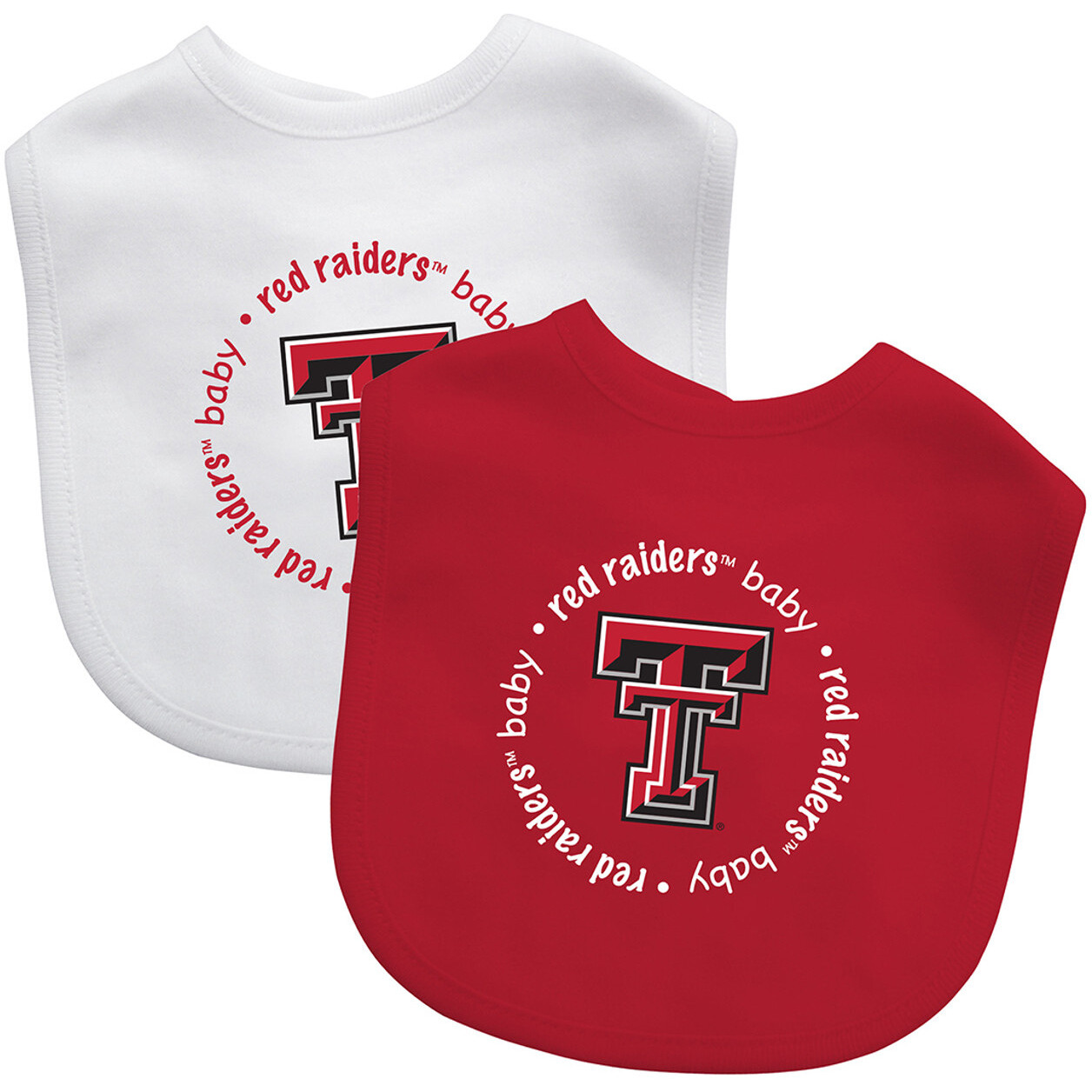 Texas Tech Red Raiders Baby Bib 2 Pack