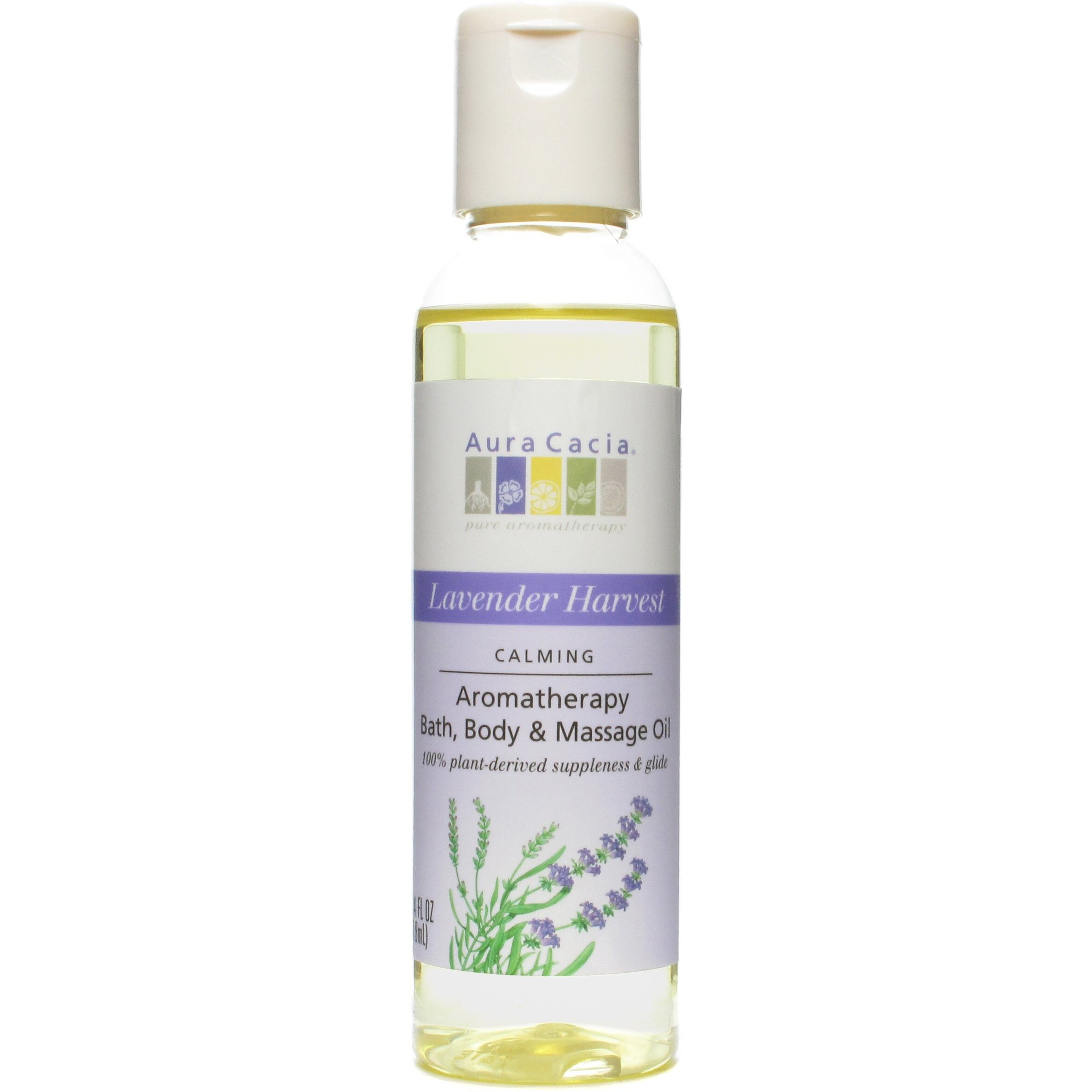 Aura cacia - Aromatherapy Body Oil Lavender Harvest - 4 Fl Oz(D0102H5KXM2)