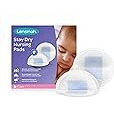 Lansinoh Stay Dry Disposable Nursing Pads, Soft and Super Absorbent Breast Pads, Breastfeeding Essentials for Moms, 36 Count