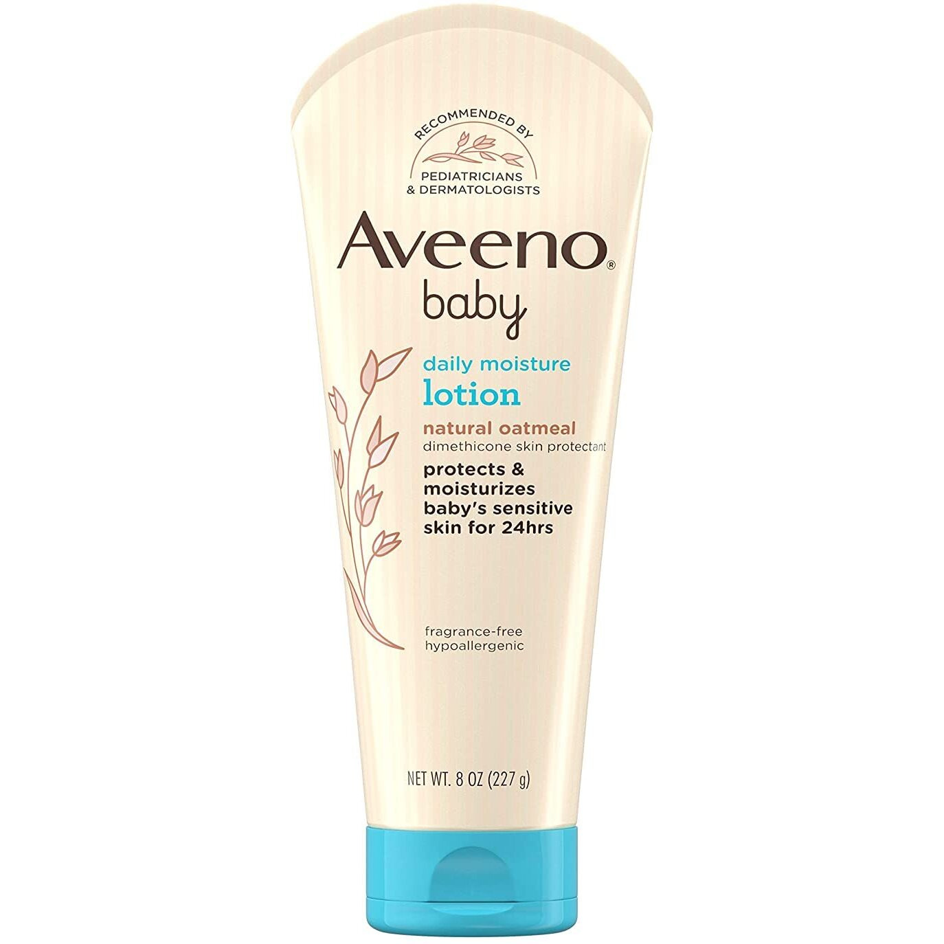 Aveeno Baby Daily Moisture Lotion, 8 Fl. Oz, 2 pack